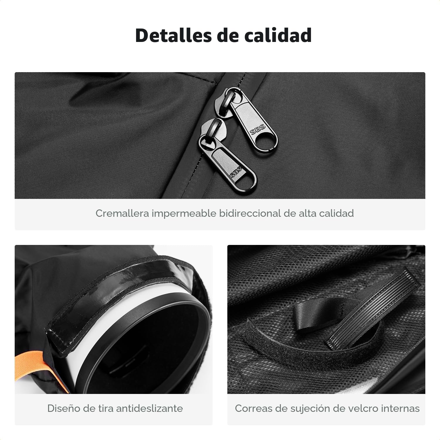 K&F CONCEPT Funda Impermeable para cámara Funda Impermeable para cámara Canon, Nikon, Sony y Otras cámaras Digitales DSLR, para fotografía al Aire Libre