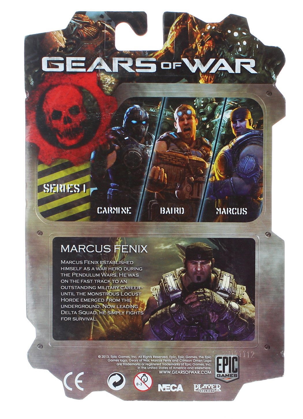 Amazon.com: Star Images 3:4 Scale Gears of War 3 Marcus Figure : Toys & Games