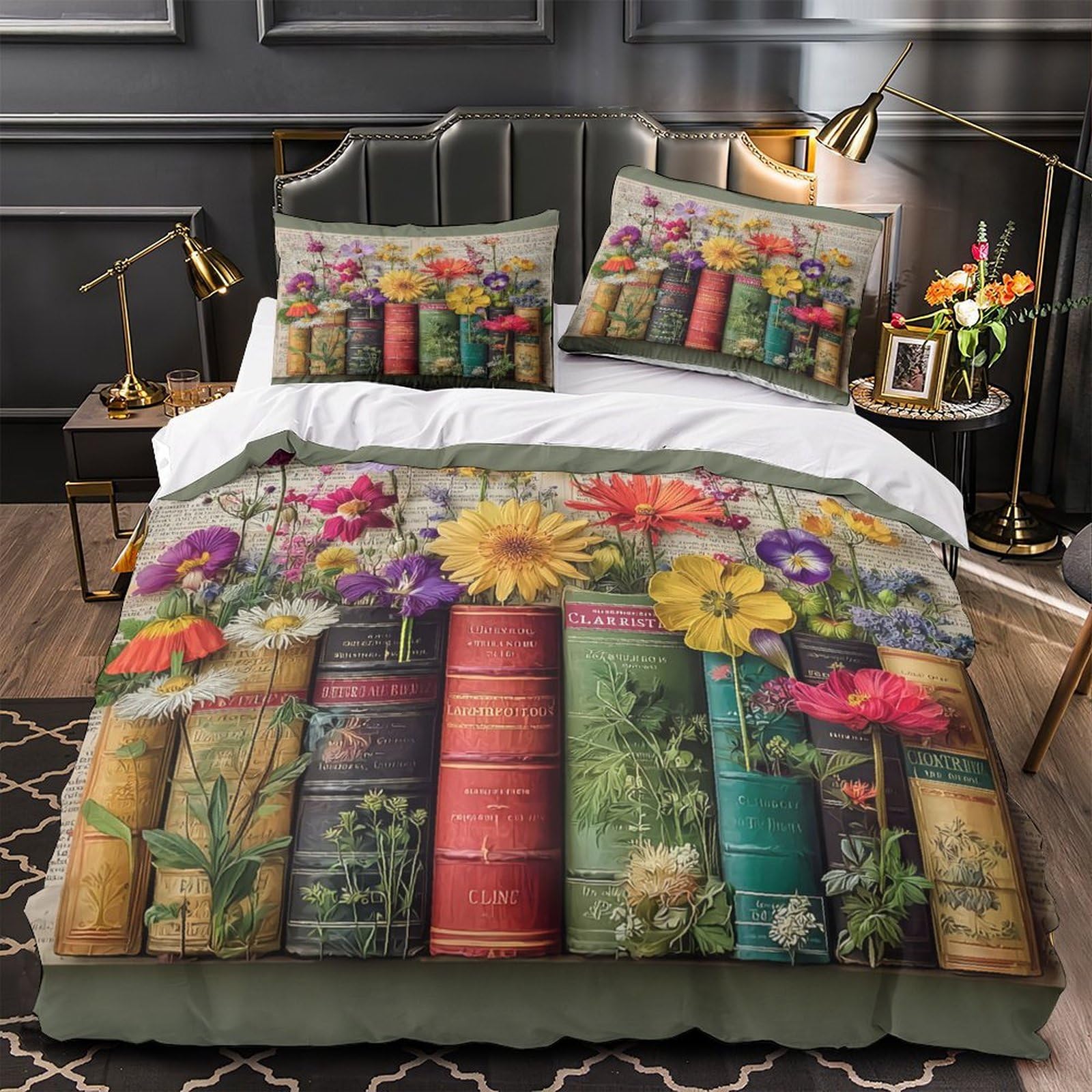Parure de lit exploration nautique avec housse de couette 200x200cm
