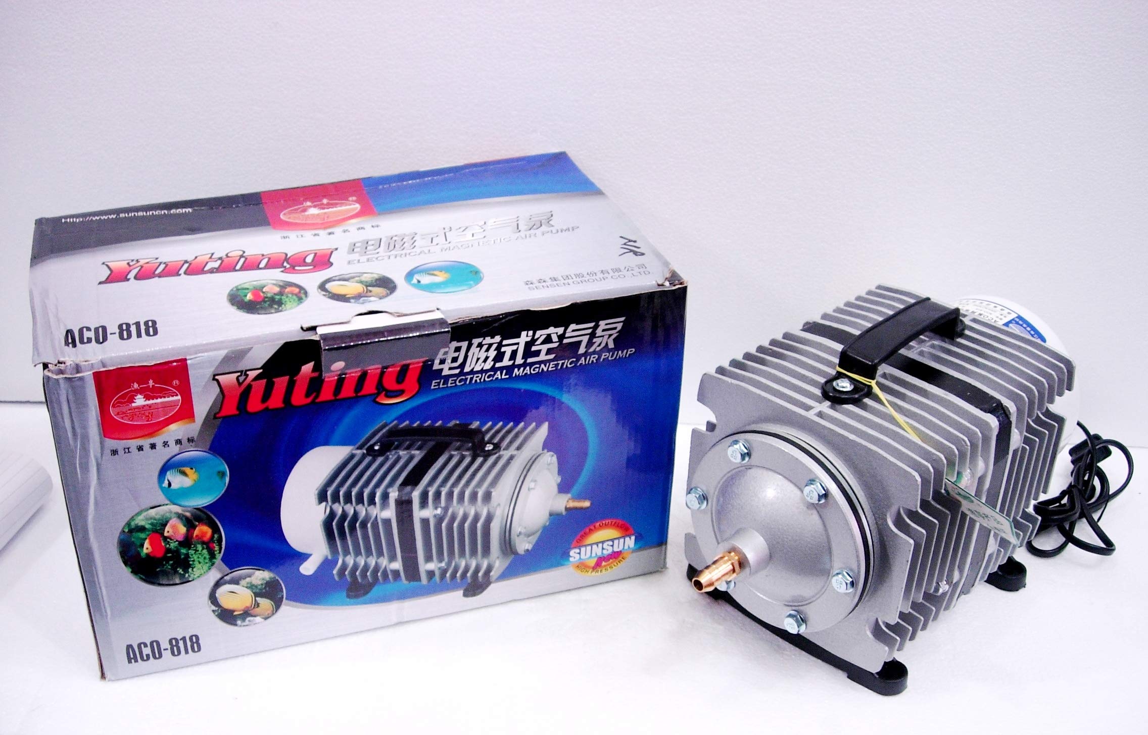 ANMSALES ACO-818 (385WATT 300 L/MIN) Magnetic Air Pump AC Series for Pond,Fish Tank,Aquarium,Hydroponics,Laser Machine CNC Etc. (B07HD5MM61) Amazon Price History, Amazon Price Tracker