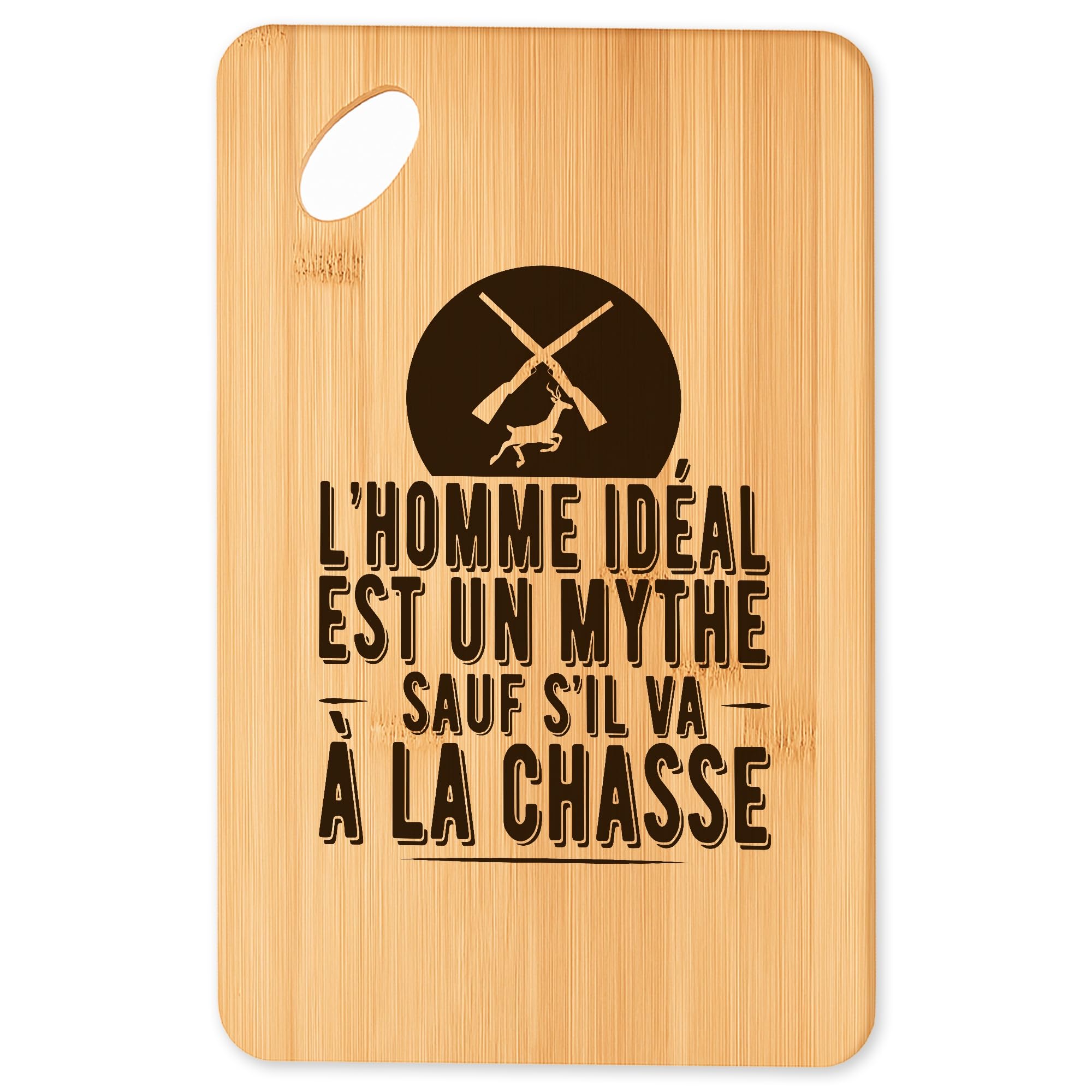 Bambou de qualité supérieure pour cette planche de cuisine