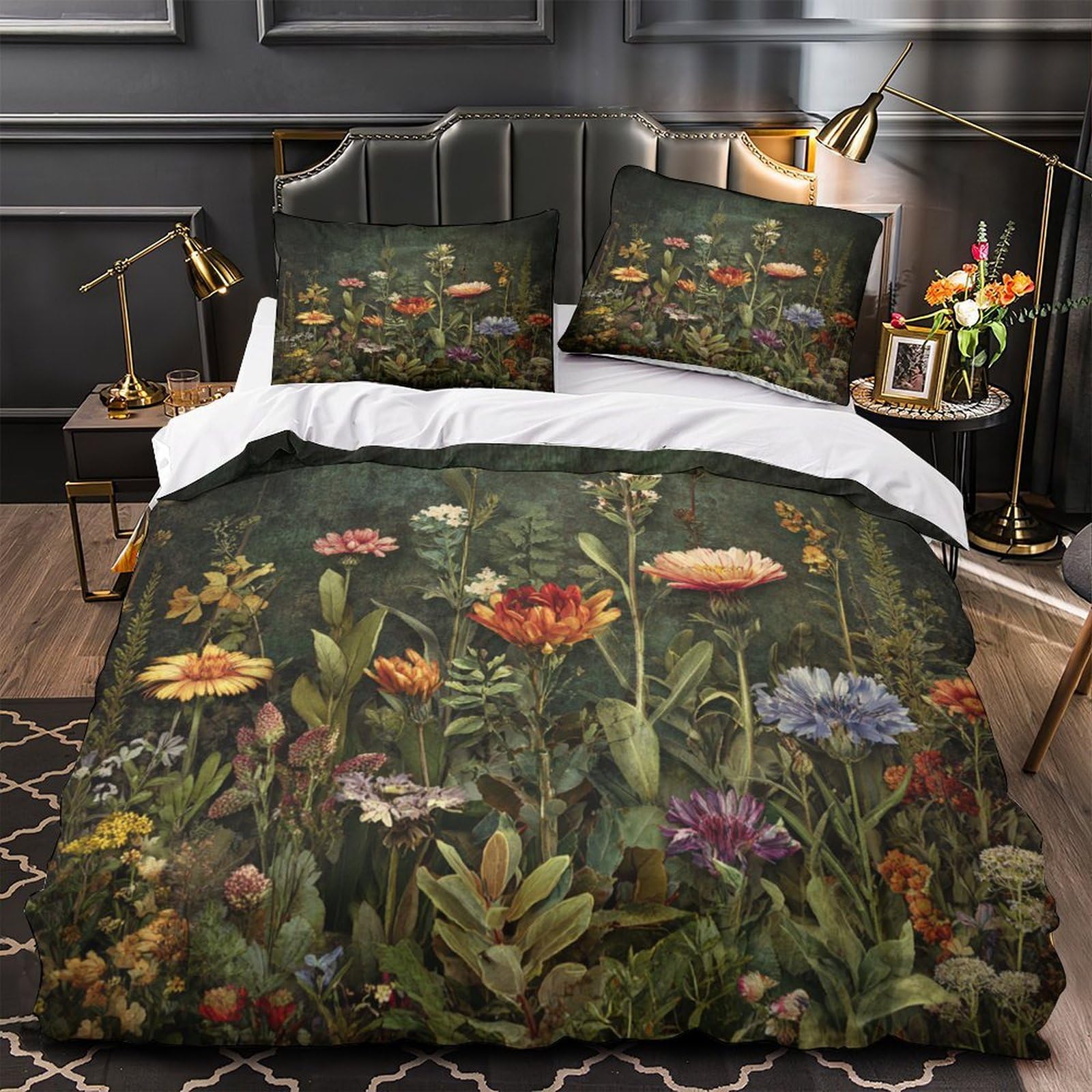 Parure de lit ours sauvage 3D pour une ambiance chalet nature