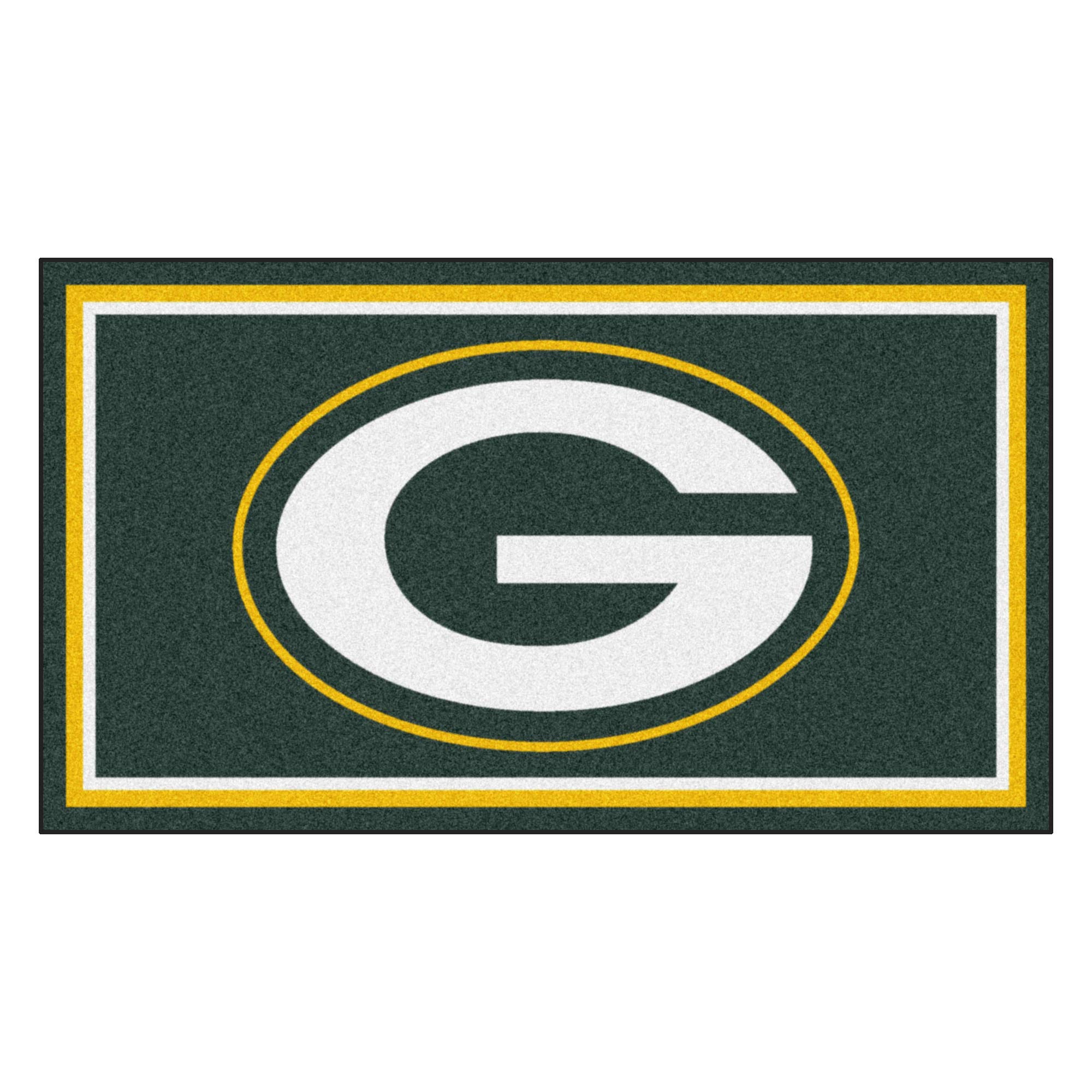 FANMATS 19868 NFL Green Bay Packers 3ft. x 5ft. Plush Area Rug | Sports Fan Area Rug, Home Decor Rug and Tailgating Mat