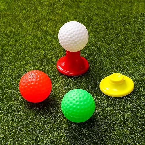 Miniatura 8 de Los palos de golf educativos plásticos fijan la herramienta de juego de deportes al aire libre interior al aire libre (color al azar)