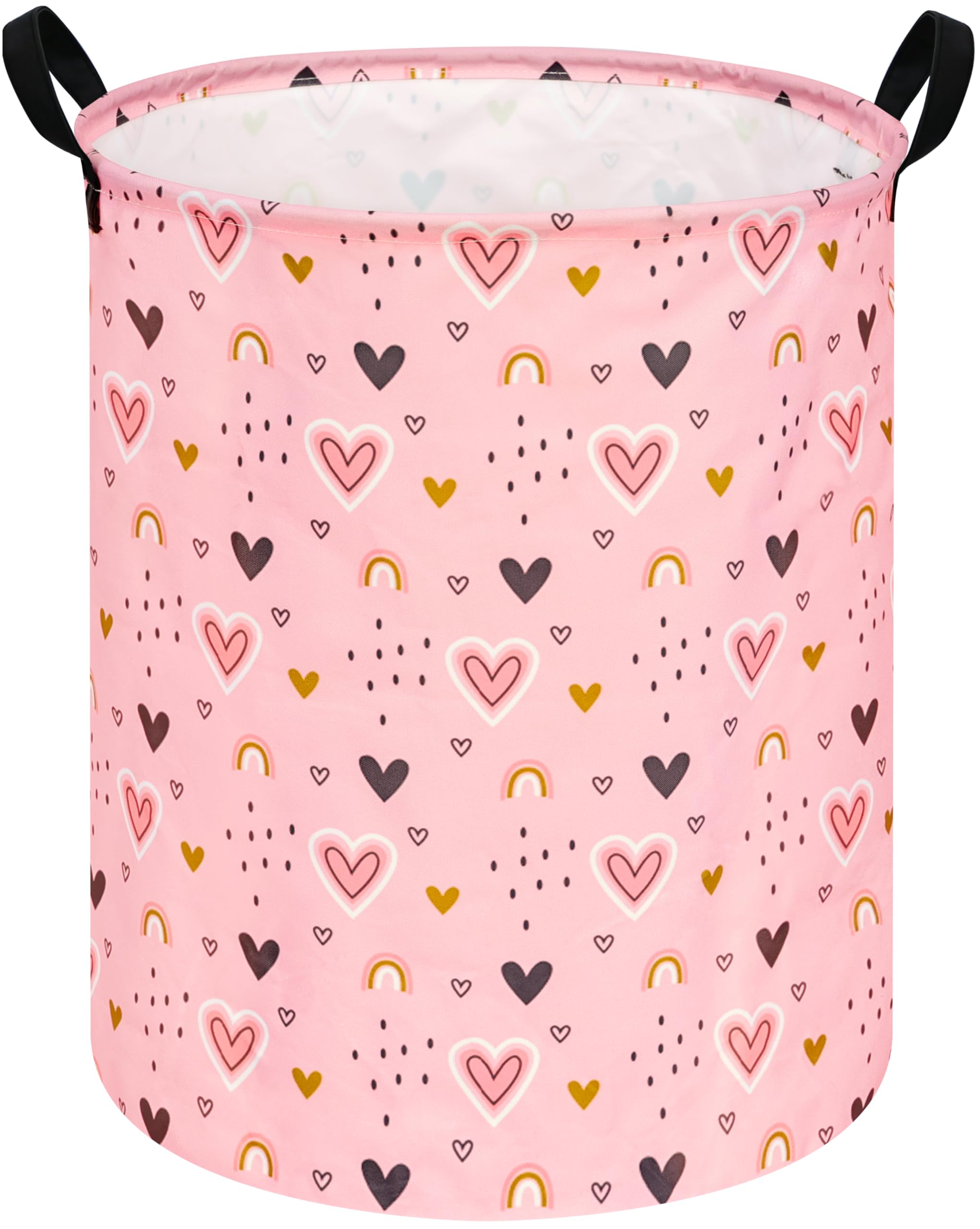 VAIVUSTO Large Laundry hamper for Woman Canvas Storage Bins Baby Nursery Hamper for Boys and Girls Toy Box Gift Baskets for Home,Office,Home Decor