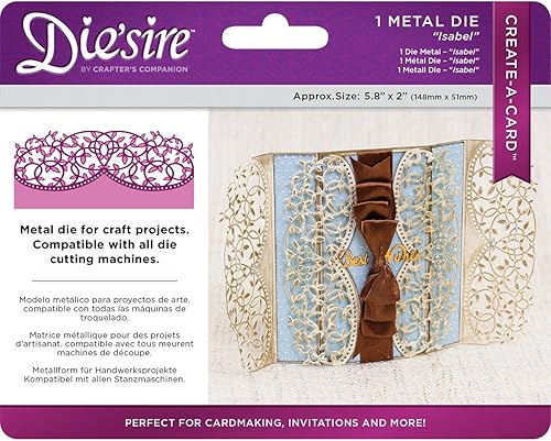 Miniatura 2 de Create-a-Card Isabel Die'Sire Troqueles de metal, multicolor