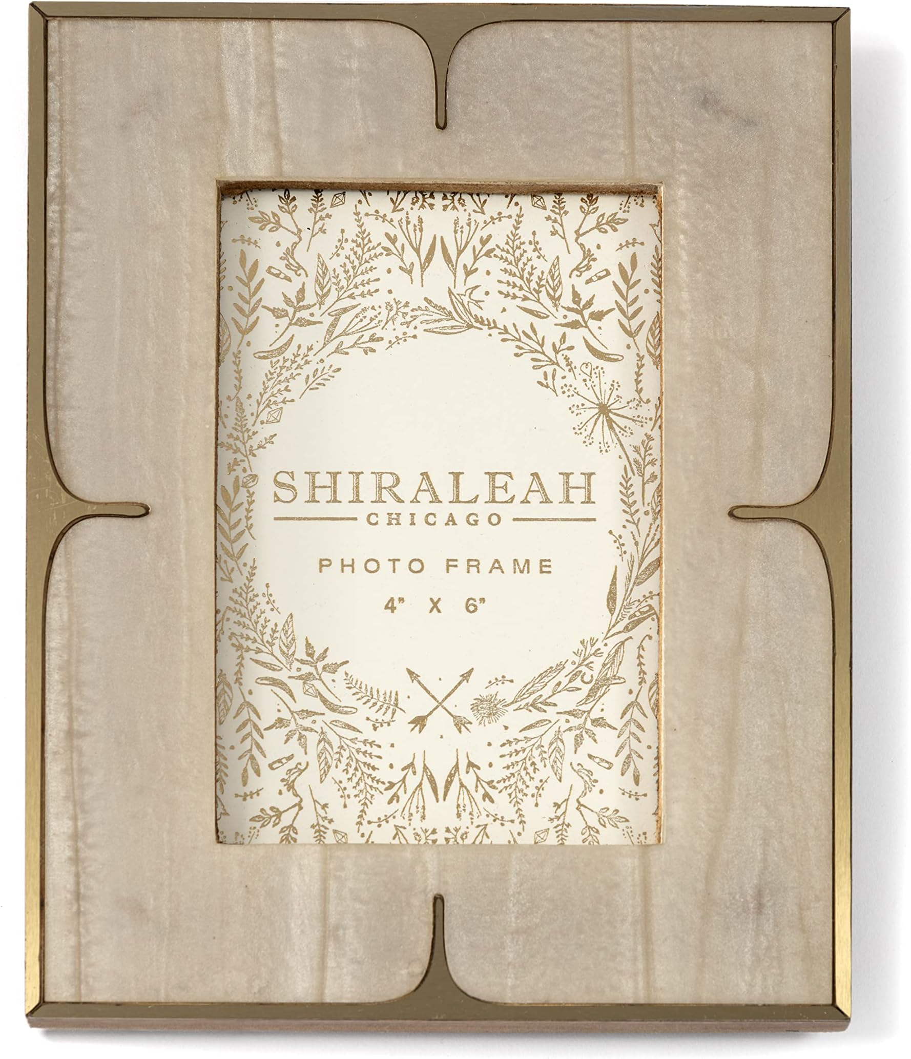 Shiraleah Blush Ariston 4X6 Picture Frame