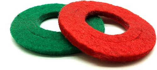 Miniatura 2 de Terminal de batería Arandelas de fibra anticorrosión Protector de terminal de batería (rojo y verde, 6 piezas)