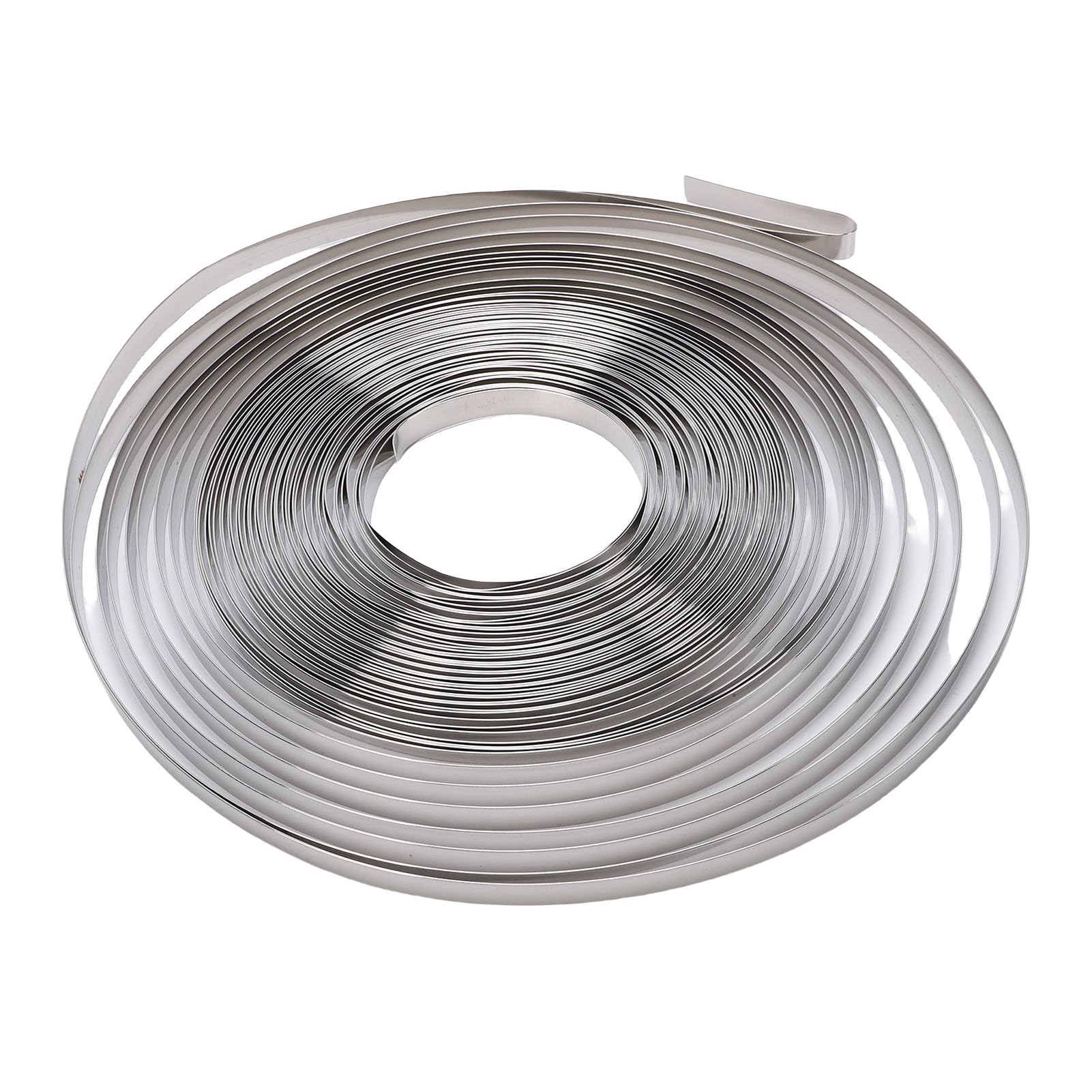 FTVOGUE Zestaw do Wiązania taśmą ze Stali Nierdzewnej, Zestaw do Wiązania Metalu 304 z Narzędziem Napinającym i 100 Klamrami, 1 2 Cale X 100 Stóp, 1700 Funtów, łączenia opakowań Wysyłkowych w