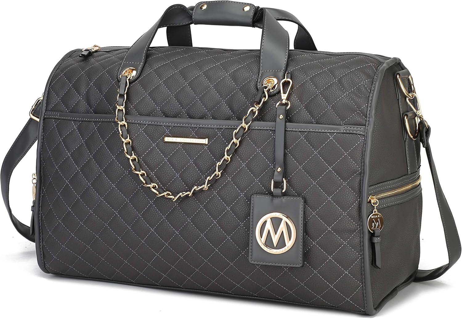 Buy MKF Duffle Bag for Women Girls PU Leather Large Cute Weekender