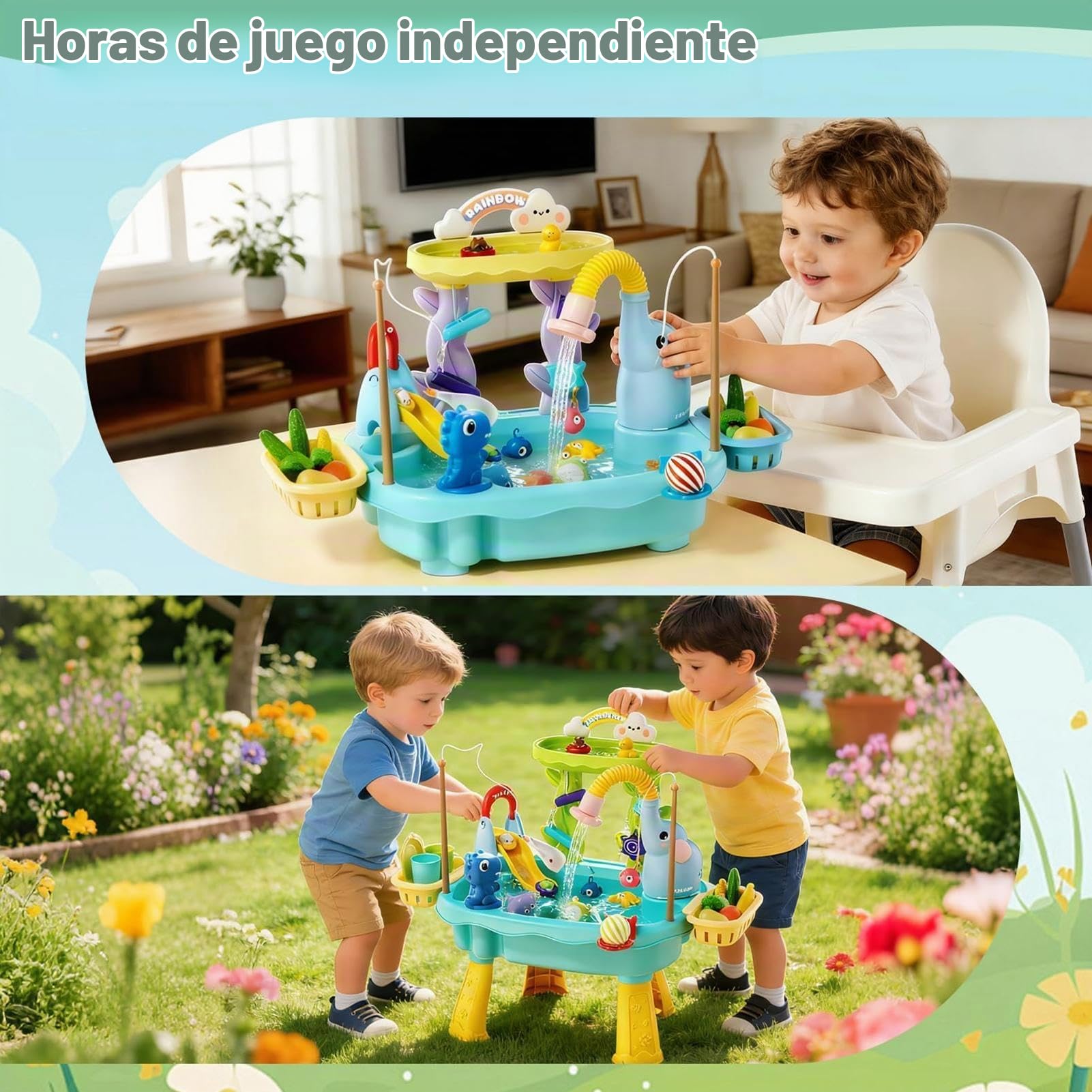 Mesa De Agua,Juguetes De Verano | acuático de Verano - para Niños Preescolares Patio Jardín Playa Camping Guardería Baño Sala De Juegos Vacaciones Cumpleaños