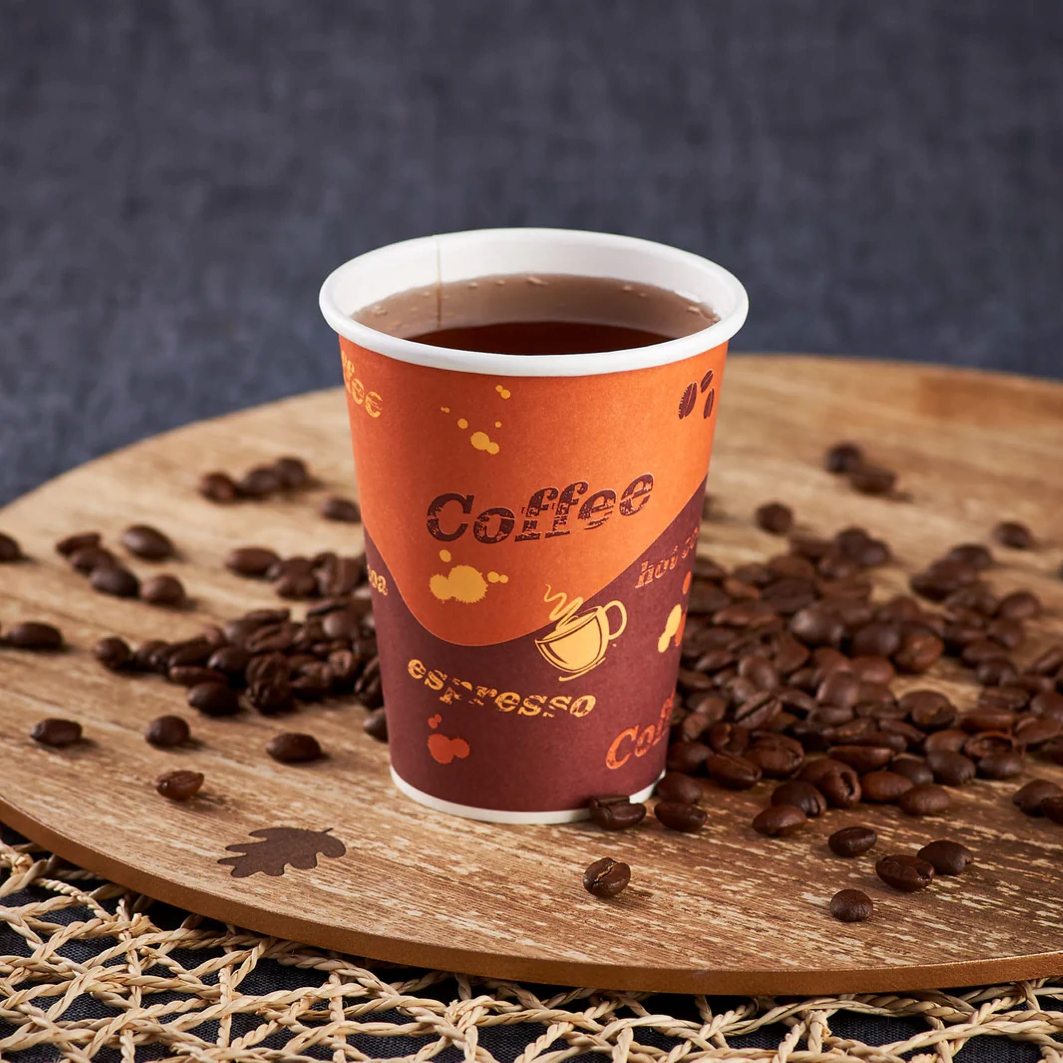 Karat Bicchieri di carta da 226,8 g, caffè (80 mm), 1.000 ct