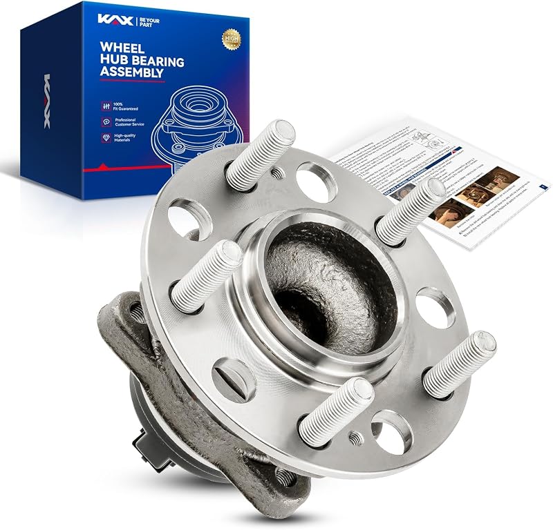 Cubo de roda traseiro KAX 512553 com rolamento e ABS para Hyundai Sonata – 1 unidade