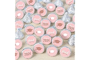 Graduation Candy Labels Dispense Cheer