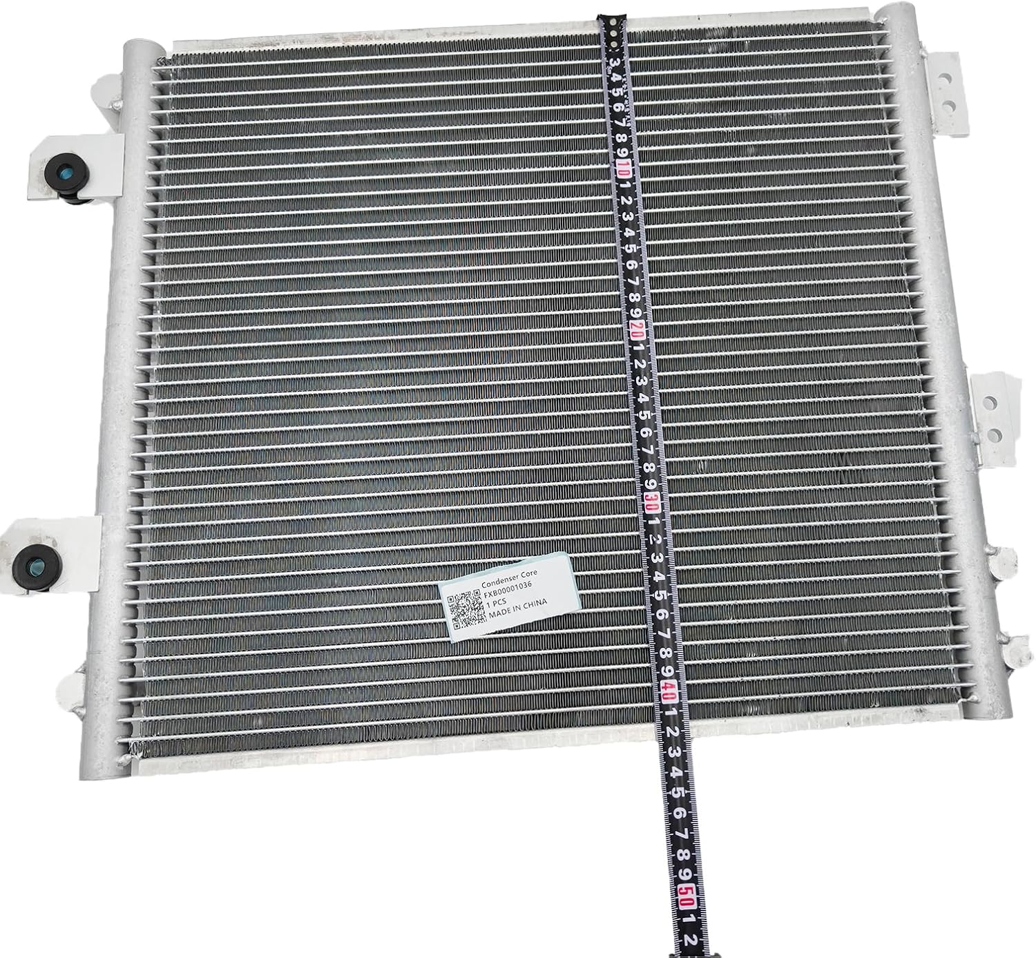 A/C Condenser Core FXB00001036 4704924 Fikowjs Compatible with JD Engine 6068 6090 Excavator 135G 210G 250G 350GLC 380GLC 470GLC