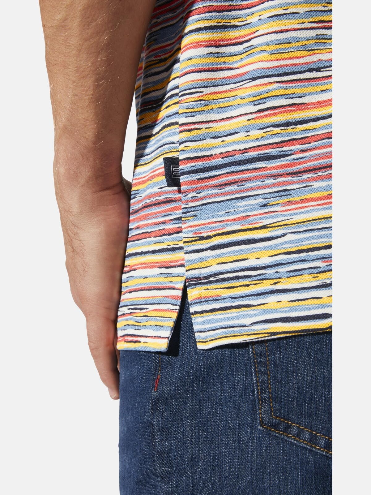 BABISTA Herren Poloshirt Monzio | gestreift, mit Polo-Kragen, Männer Freizeit-Shirt mit Streifen, 100% Baumwolle, frische Farben, große Größen bis Gr. 5XL