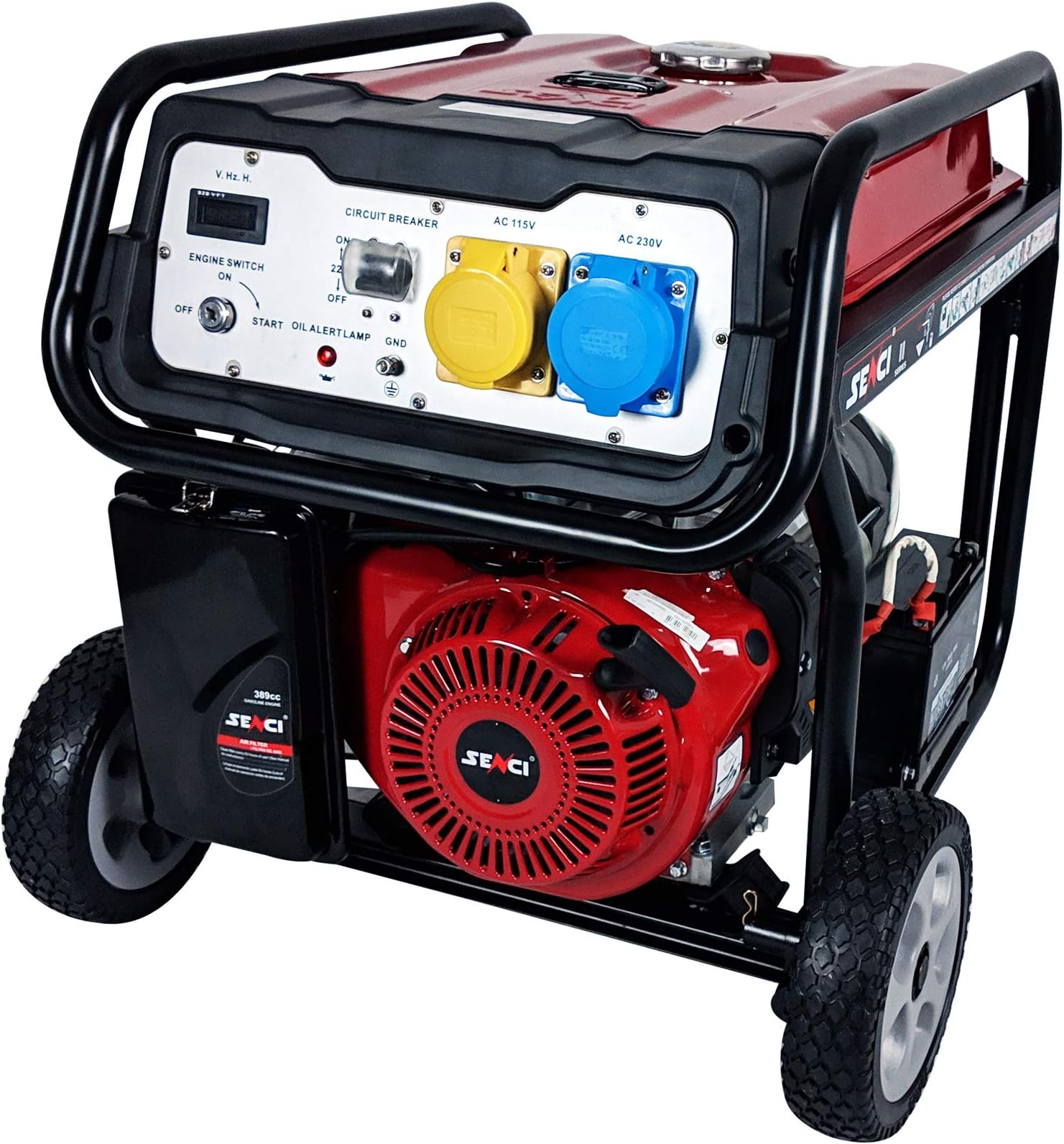 Senci SC6000-II Frame Mounted Petrol Generator 5.5kw