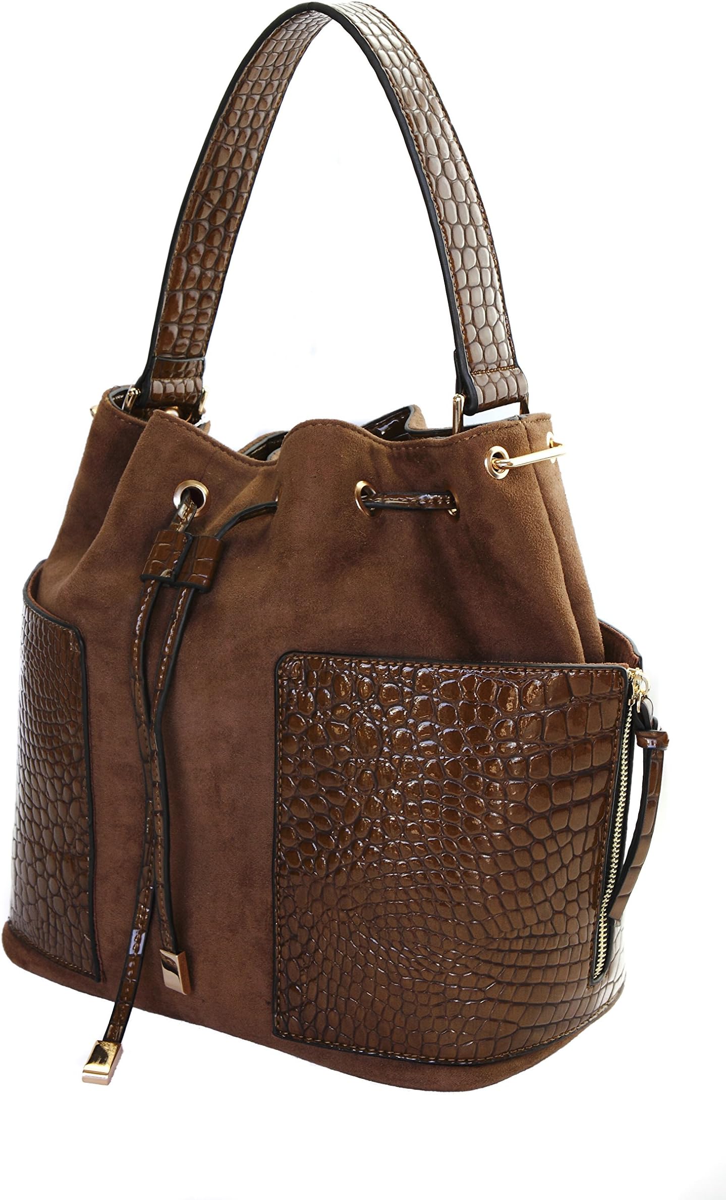 Siena Tote-Shaped Bucket Shoulder Bag