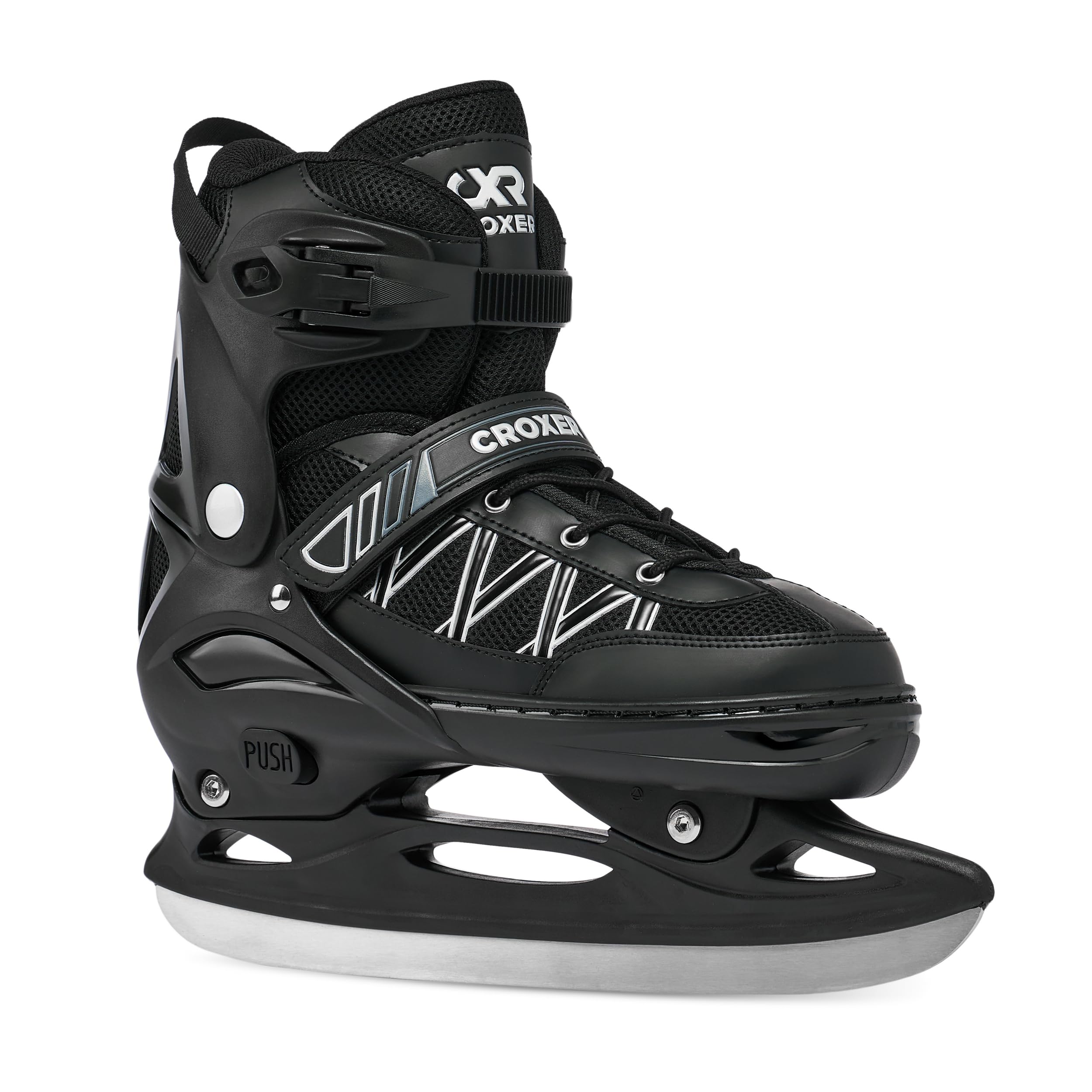 Verstellbare 2in1 Inlineskates-Schlittschuhe Torch - 76mm PU Rollen, Gummi-Härte 82A, ABEC-9 Chrome - Double Vent-System & DSAS - Leichte Polycarbonatschale - bis Größe 45