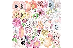 Flower Stickers for Water Bottles: Adorn Your Hydration with Floral Charm