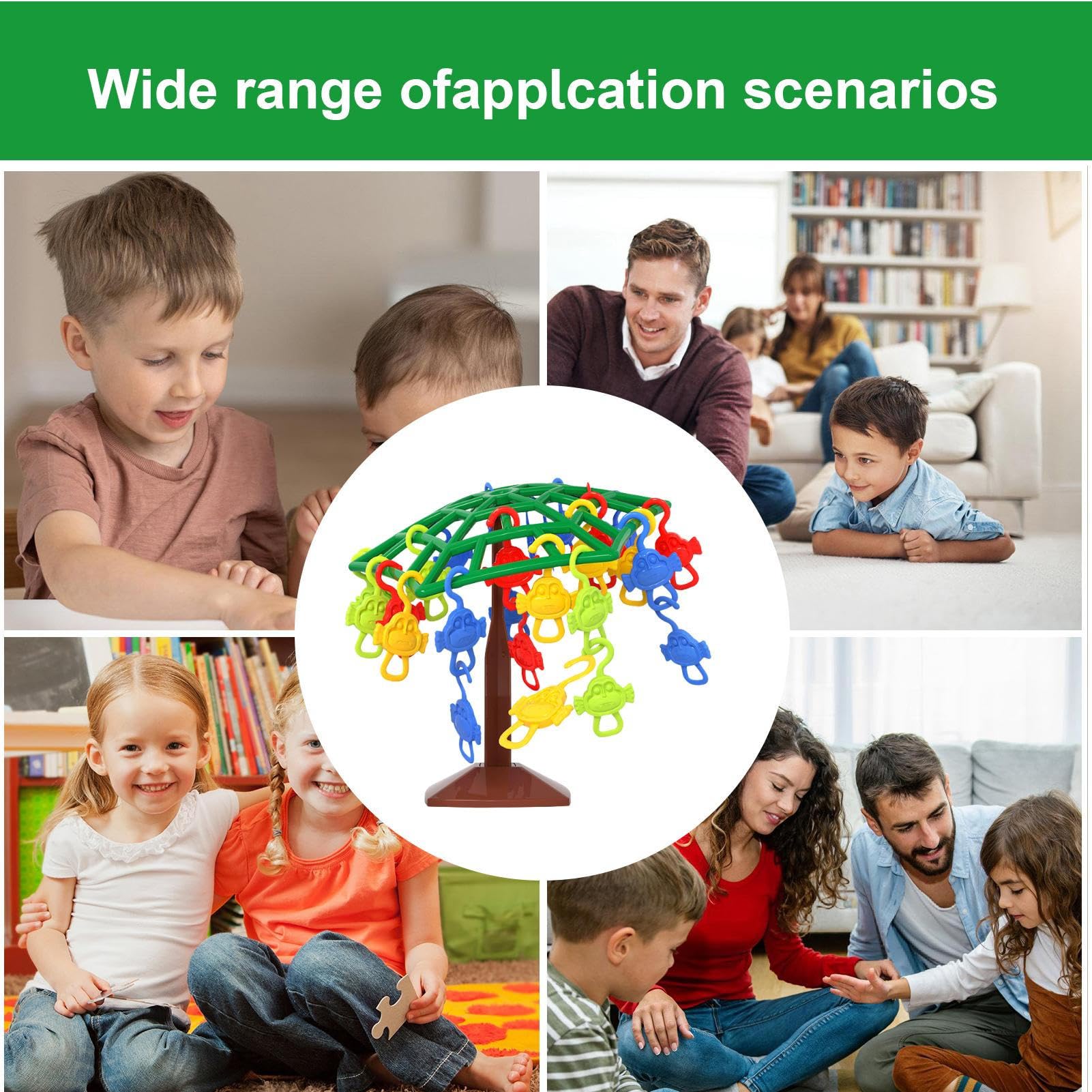 Gioco di Equilibrio Scimmia | Albero Del Bilanciere A Scimmia | Attività Educative di Base per Bambini 'Asilo e Scuola Materna, per Ragazzi e Ragazze oltre 3 Anni, Ideale per