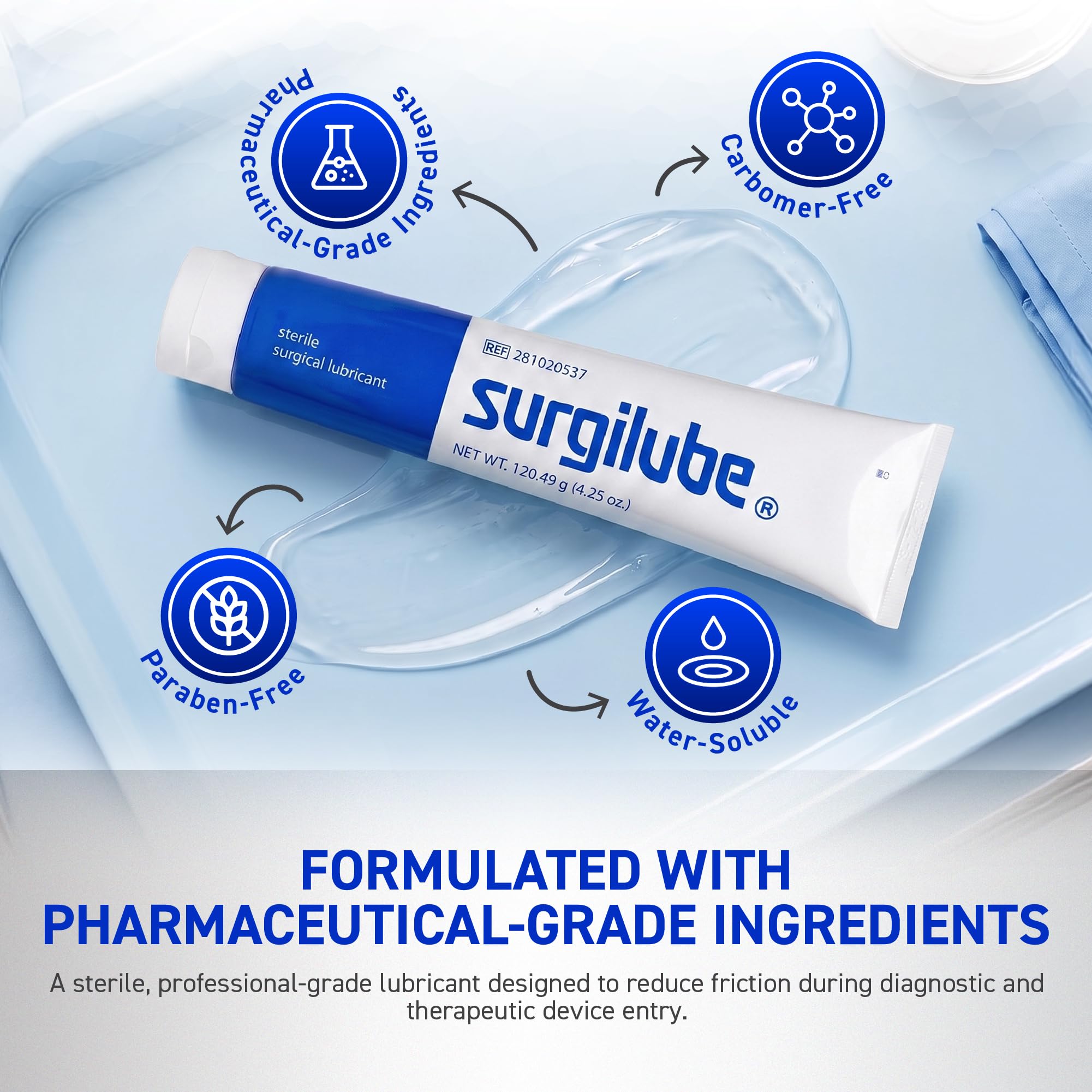 Surgilube Sterile Lubricant - Pack of 2 -3