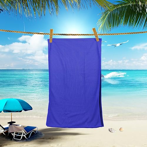 Miniatura 5 de Tagefa Paquete de 40 toallas de enfriamiento de 40 x 12 pulgadas, toallas frescas a granel de 5.64 ozm, suaves, transpirables, superabsorbentes,