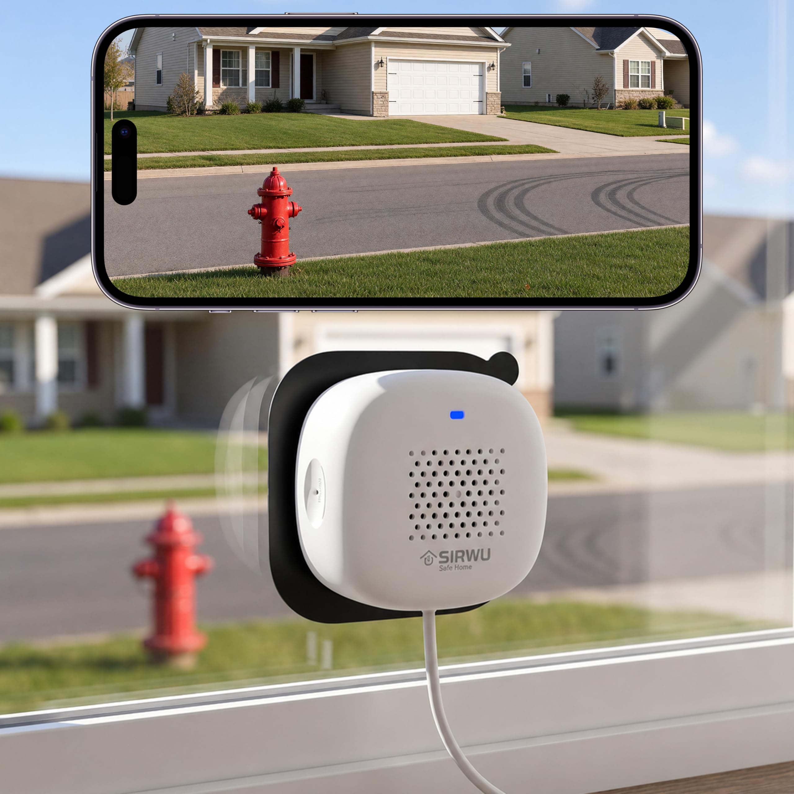 Sirwu No-Drill Window Camera