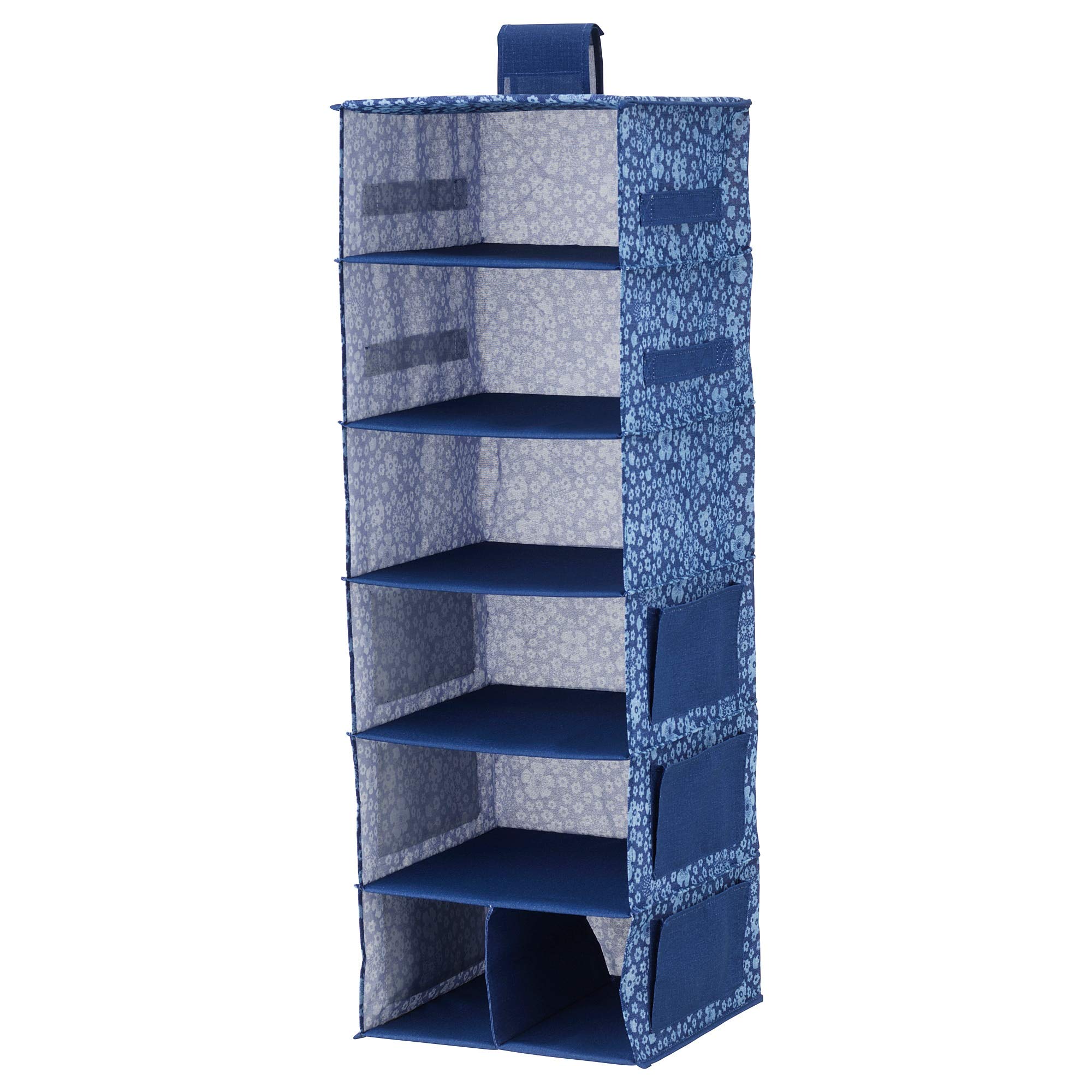 Organisateur suspendu 7 compartiments MBI pliable pour armoire et penderie