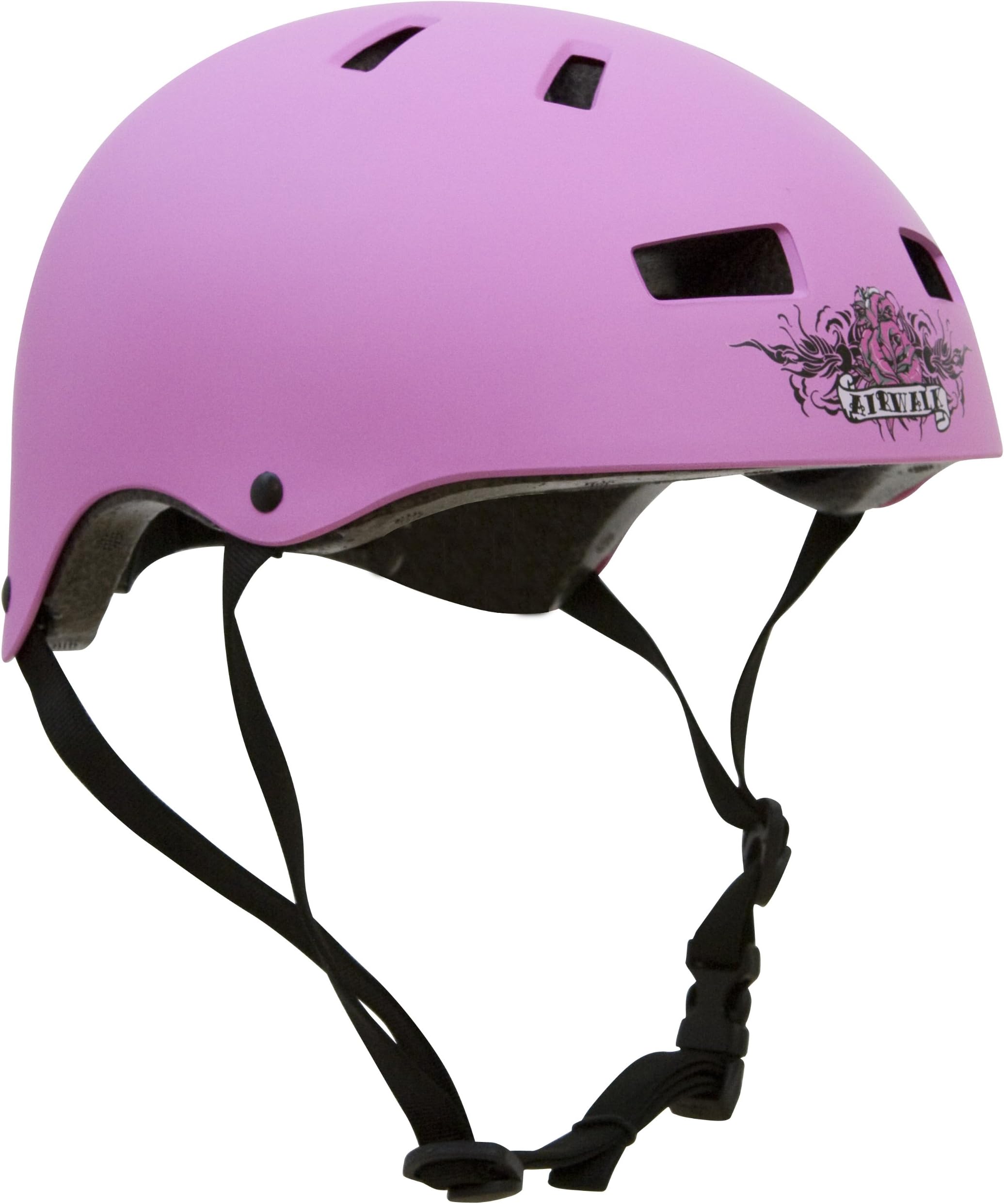 Airwalk Regular Skate Helmet (Pink, Small)