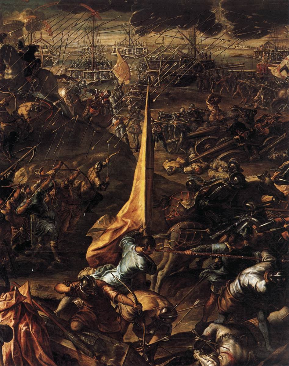 Conquest of Zara by Tintoretto - 20" x 25" Premium Canvas Print