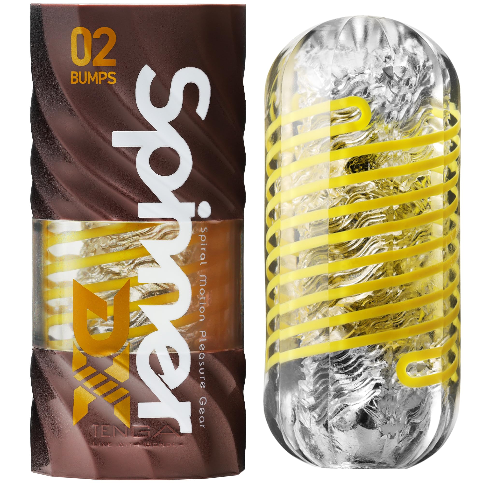 TENGA SPINNER DX 02 Bumps – Revolvierendes Innenleben Masturbator