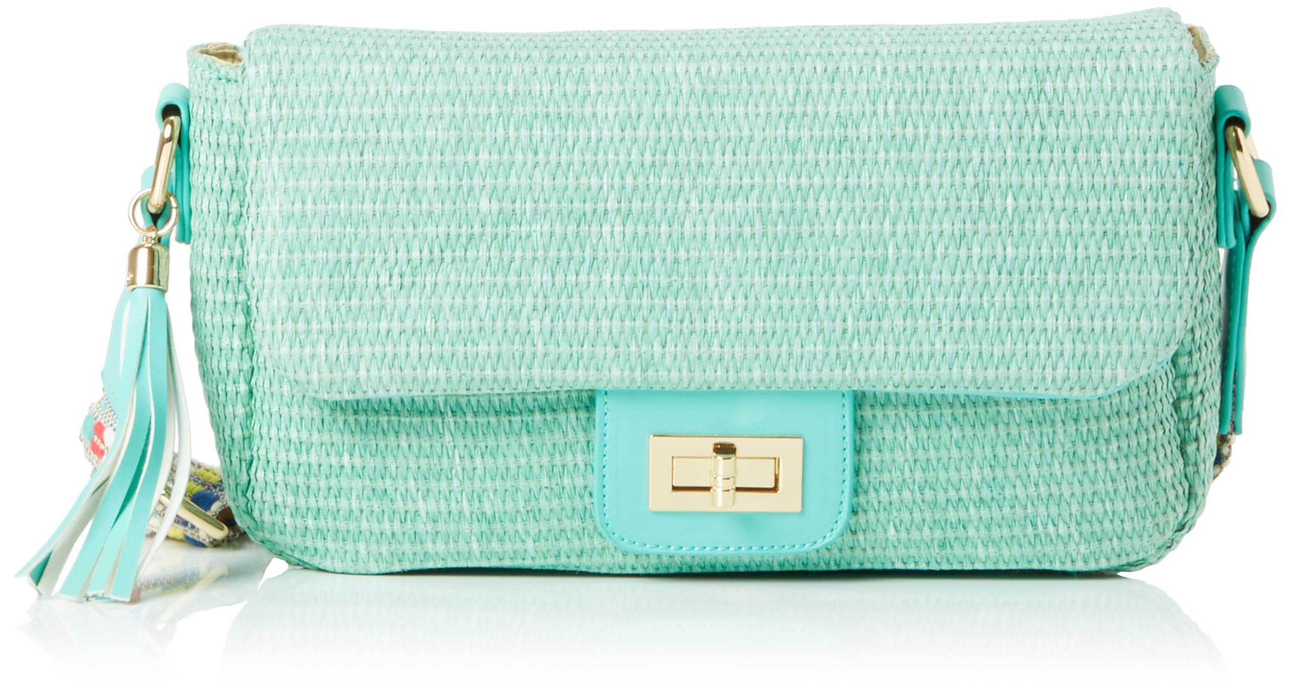 NALLY Women's Shoulder Bag, Turquoise, One Size