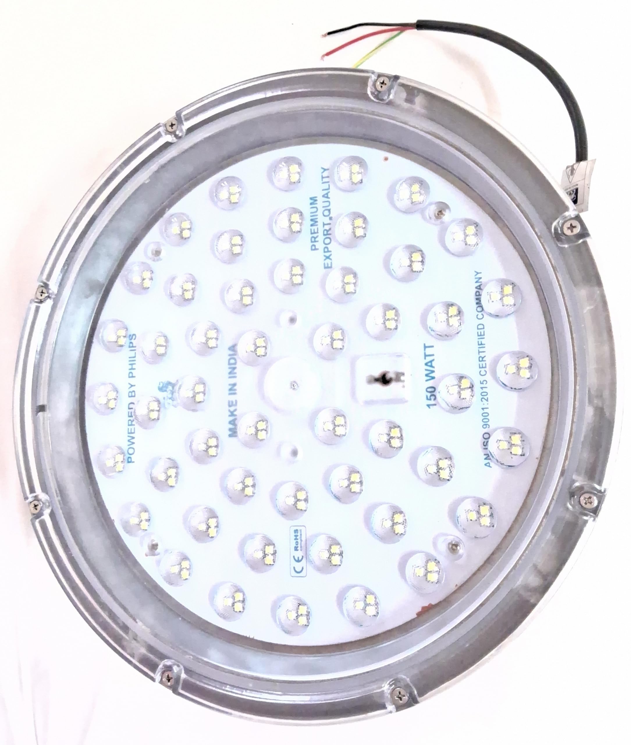 Electricka 150W HIGH Bay LED Lighting Commercial Warehouse Hanging Industrial with ARC Lens LED