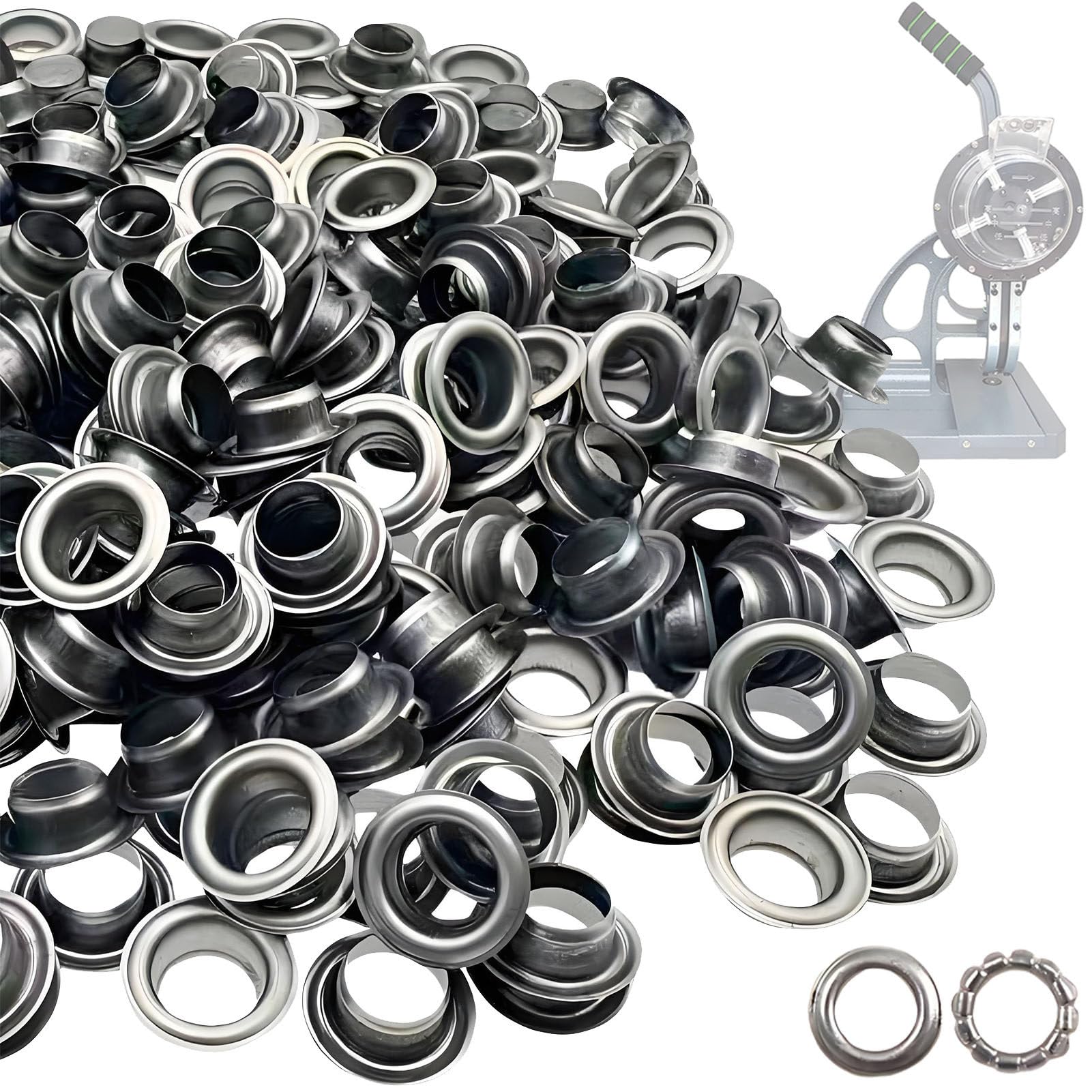 Ojal de una Pieza, 10000 Unidades Ojal metálico sin Anillo 6mm