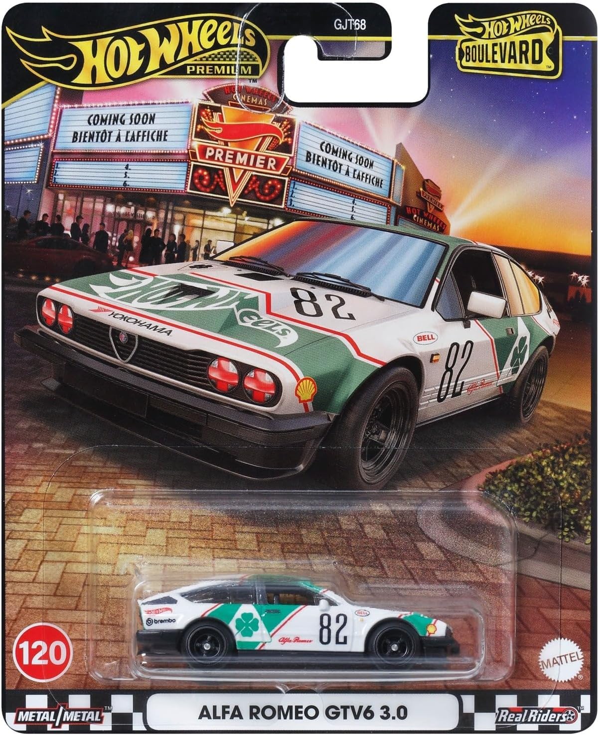 Hot Wheels - Premium Boulevard - Alfa Romeo GTV6 3.0 /Toys