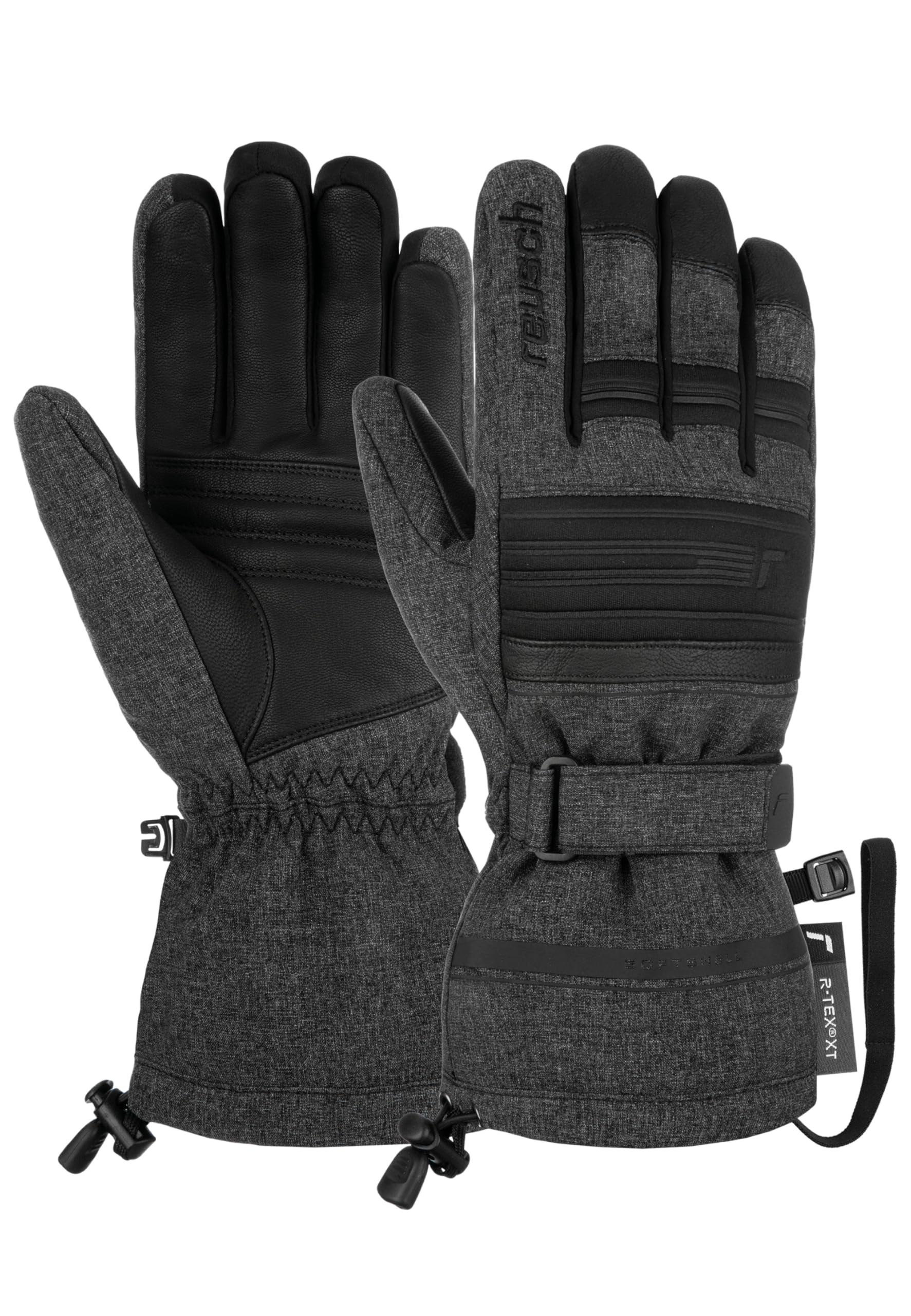 Reusch Conan R-TEX XT warme, wasserdichte, Winddichte und atmungsaktive Unisex Winterhandschuhe Fingerhandschuhe Schneehandschuhe Skihandschuhe Herren Damen