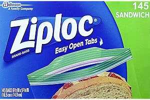 Ziploc Sandwich and Snack Bags - Jumbo Sized Variety Pack