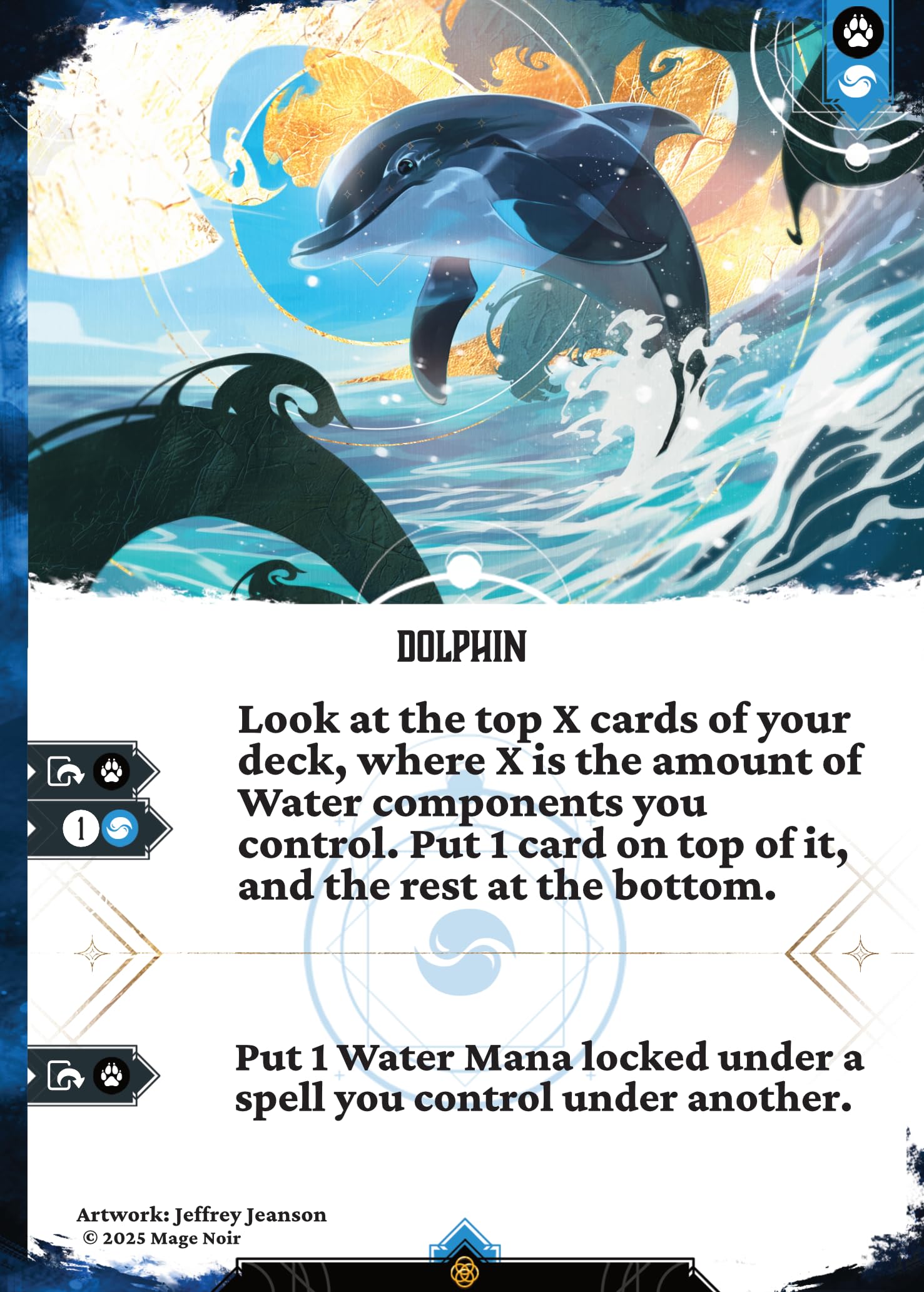 Mage Noir, Expansion, Dolphin and Deer Bundle, Strategy Card Battle Game for 2 Players, Board Game for Ages 14 and Up - Image 2