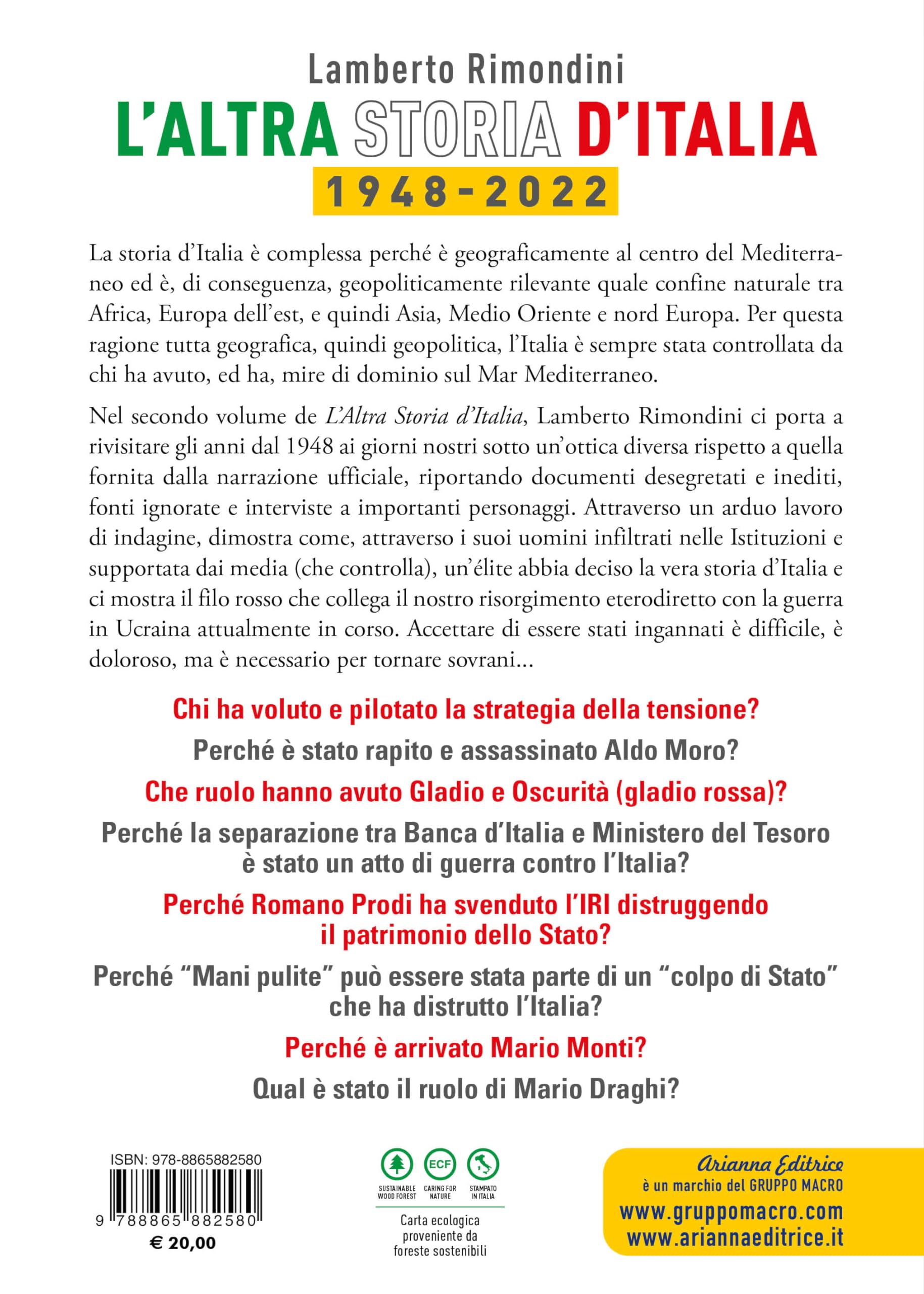 L'altra storia d'Italia 1948-2022: Vol. 2