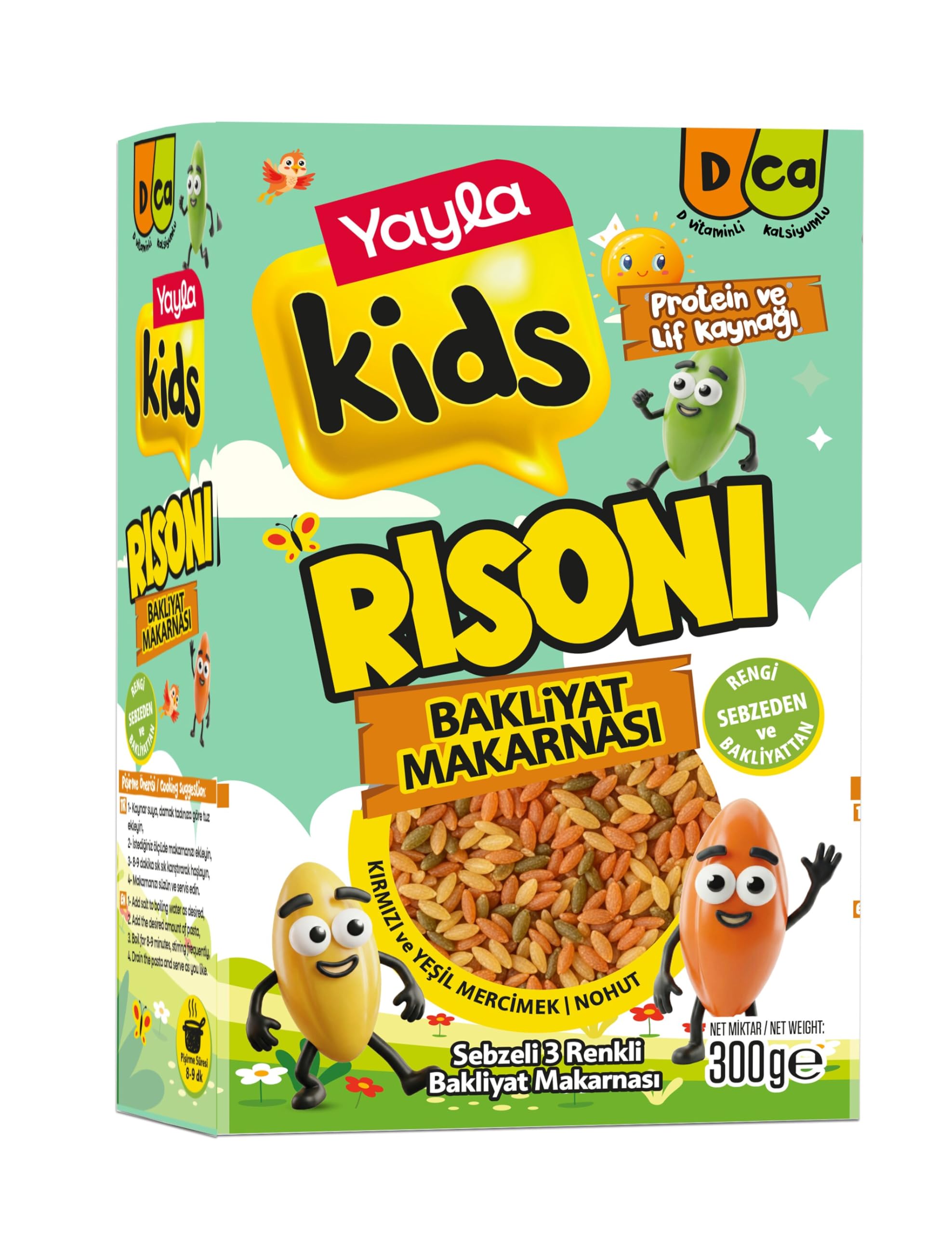 Yayla Tricolor Şehriye Kids Kutu 300 Gr