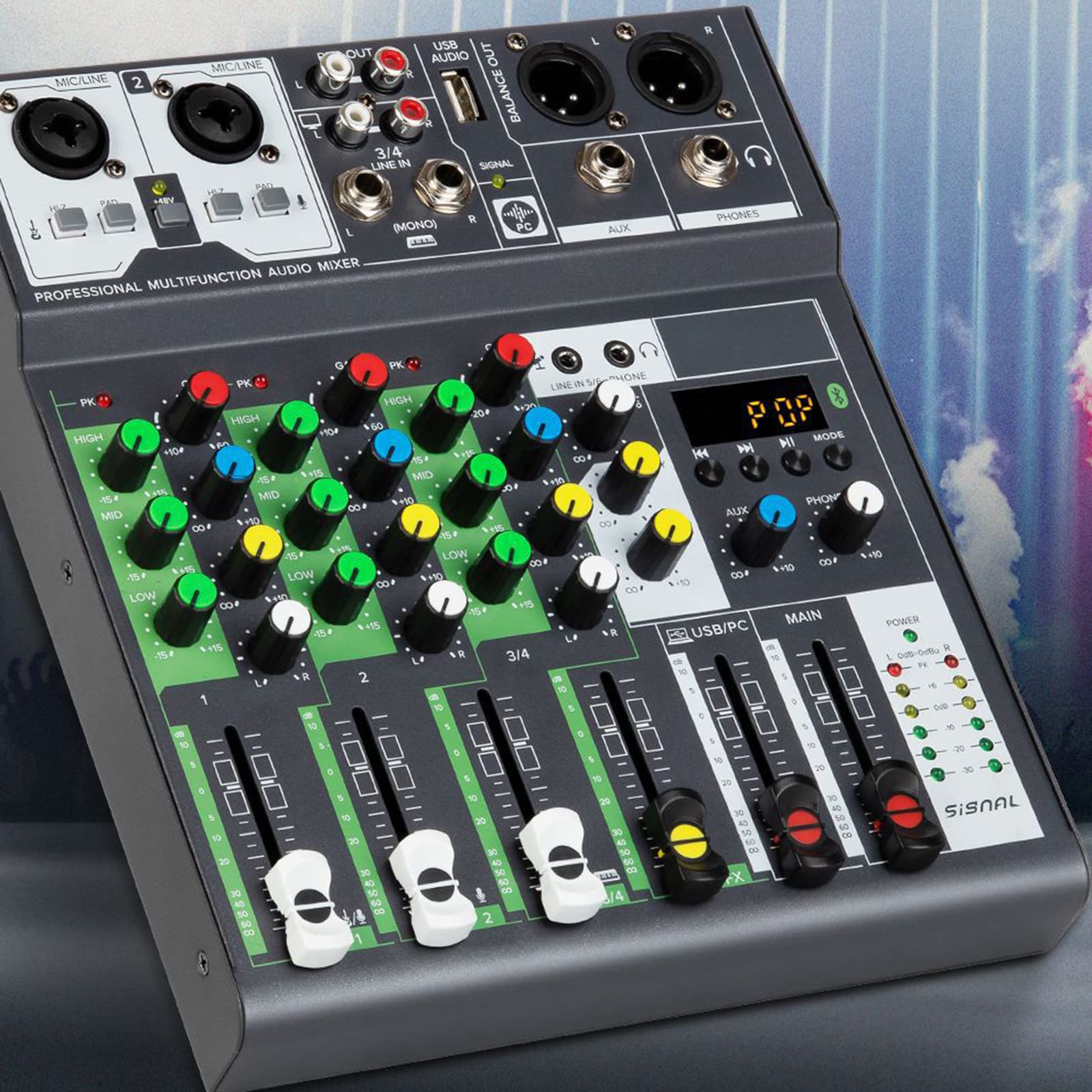 希少】OTARI ミキサー B-10-24-05071 放送用小型音声調整卓 希少