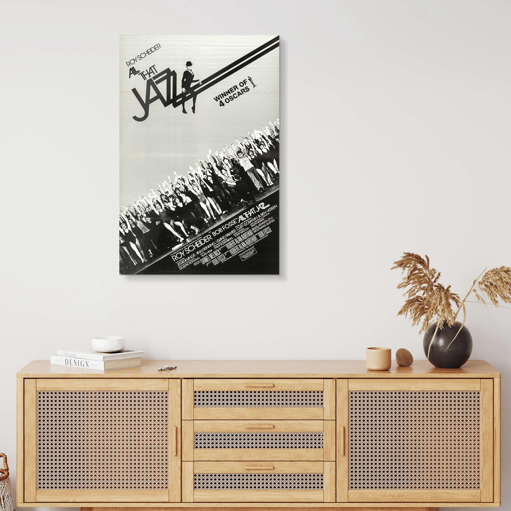 Posterlounge Hinter dem Rampenlicht (englisch) Acrylglasbild | 70 x 100 cm von Vintage Entertainment Collection Grau Wandbilder Wanddeko