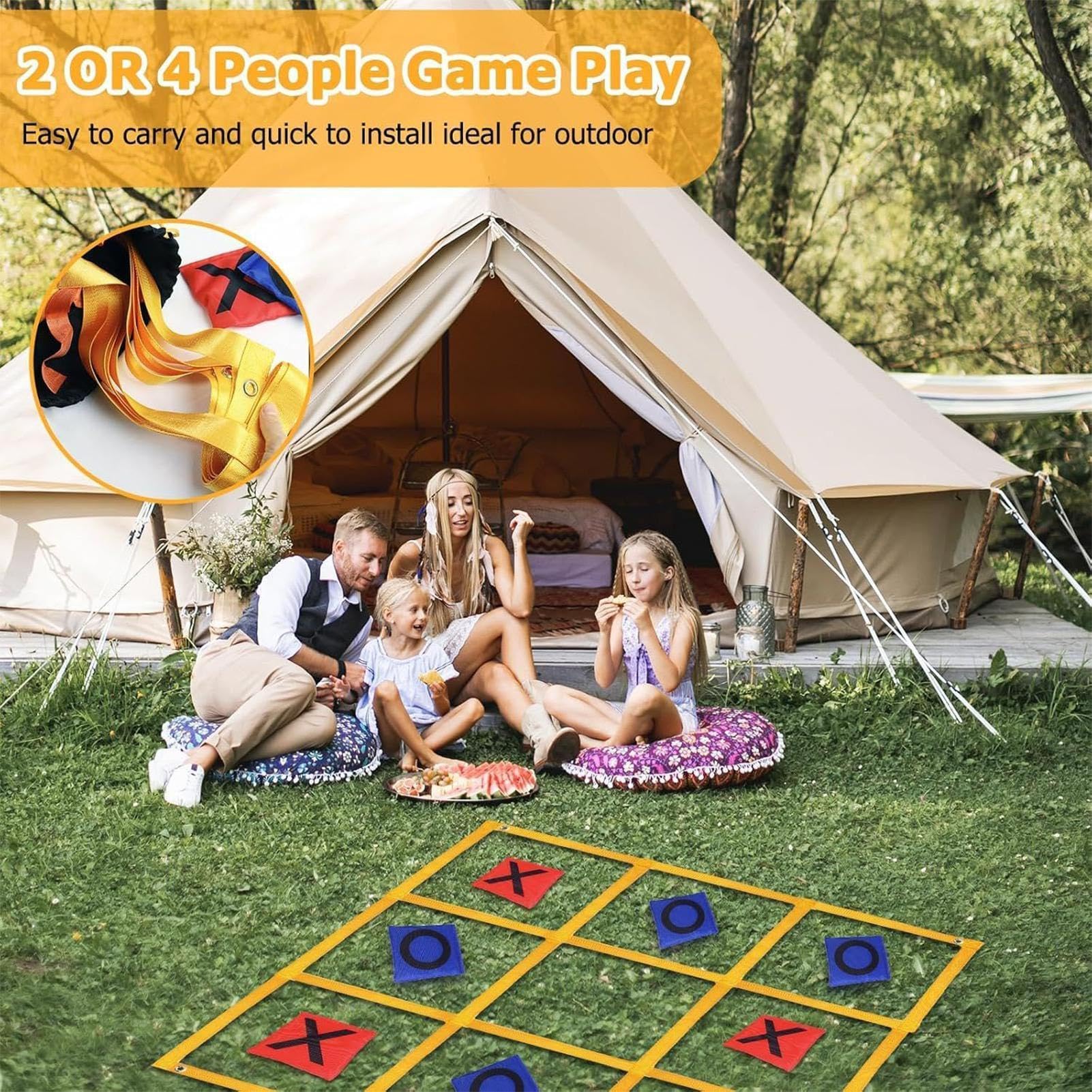 Gra Rzucania Workami Na Świeżym Powietrzu Zabawny Interaktywny Cornhole | Zestaw Do Gry Plenerowej W Rzucanie Wewnątrz i na zewnątrz, ogród, plaża, kemping, piknik, impreza, dla całej rod