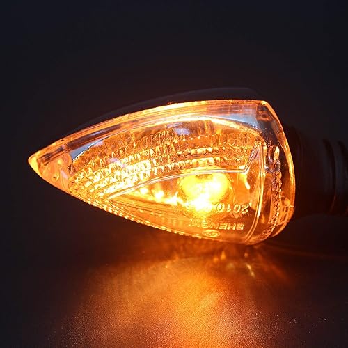 Miniatura 4 de 2 indicadores intermitentes delanteros o traseros para motocicleta, compatibles con KTM 990 690 Adventure Super Duke SMT SMC Enduro (transparente)
