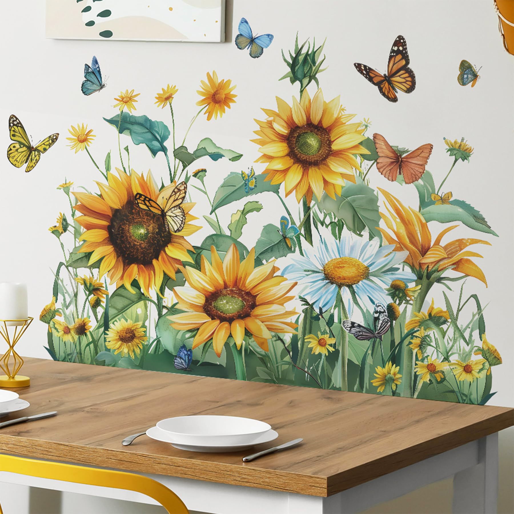 MAIGO 85cm X 71cm Sunflower Stickers - Image 4