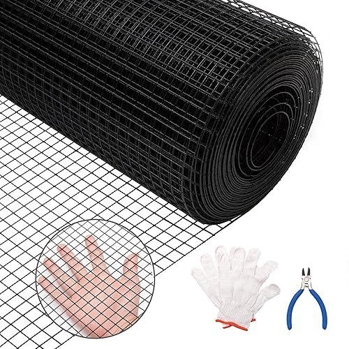 Hardware Cloth - Rollo de malla metálica de alambre de calibre 19 para valla de jardín de gallinero, valla soldada galvanizada con recubrimiento en disponible en Yaxa Venezuela