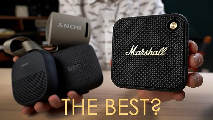 Amazon.com: Marshall Willen Portable Bluetooth Speaker