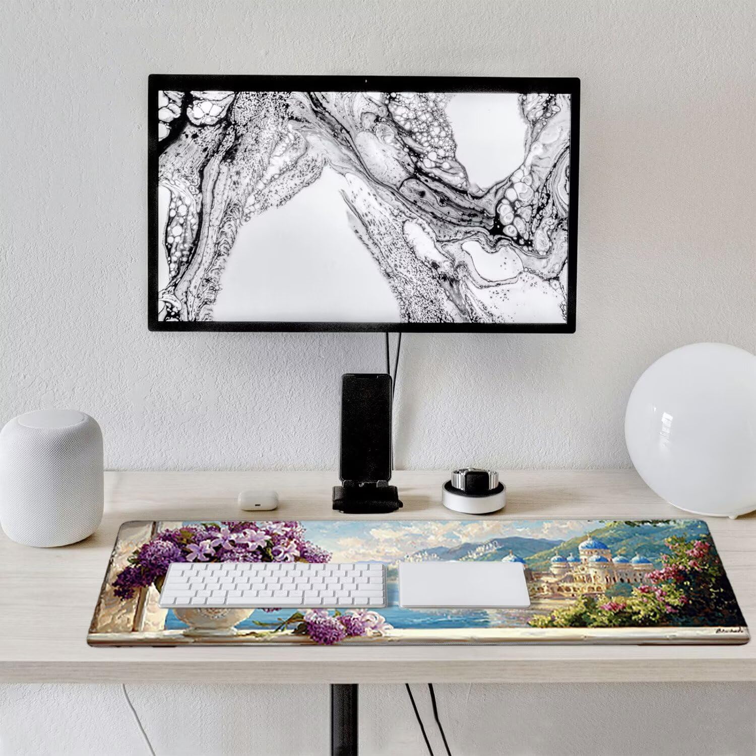 Podkładka pod mysz do gier, 1400 x 600 mm XXL Podkładka pod mysz do gier, duża, antypoślizgowa, wodoodporna, iExtended długa podkładka pod mysz do klawiatury XXL, akcesoria biurowe, do gier, komputera