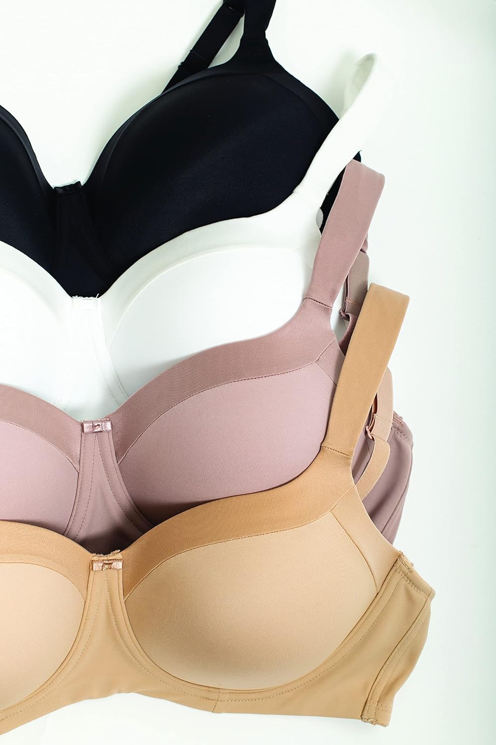 Playtex Secrets Balconette Bra, Full-Coverage Wireless T-Shirt Bra, Balconette Wirefree Full-Figure T-Shirt Bra
